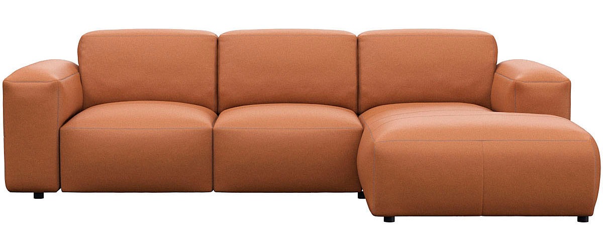 FLEXLUX Ecksofa »Lucera Chaislongue rechts oder links, L-Form, bequem«, mod günstig online kaufen