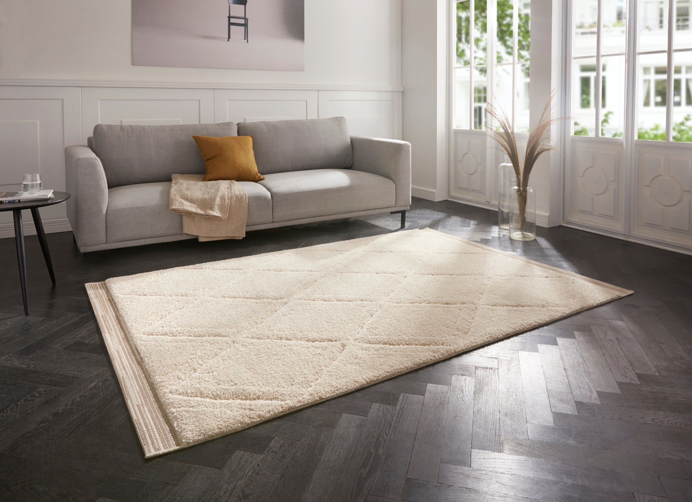 HANSE Home Hochflor-Teppich »Colin«, rechteckig, 22 mm Höhe, Shaggy, Weich, günstig online kaufen