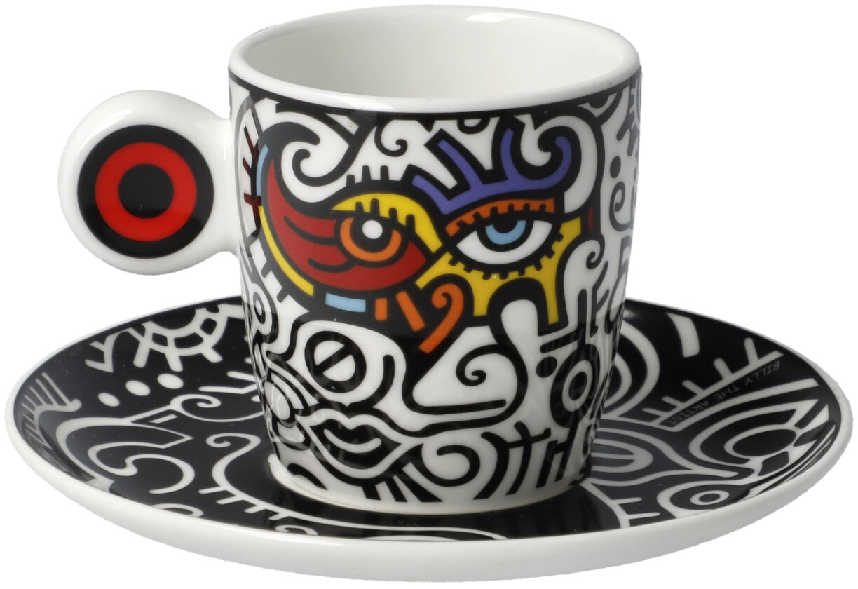 Goebel Espressotasse »Billy the Artist«, Pop Art, Billy The Artist - Bright Eyes I
