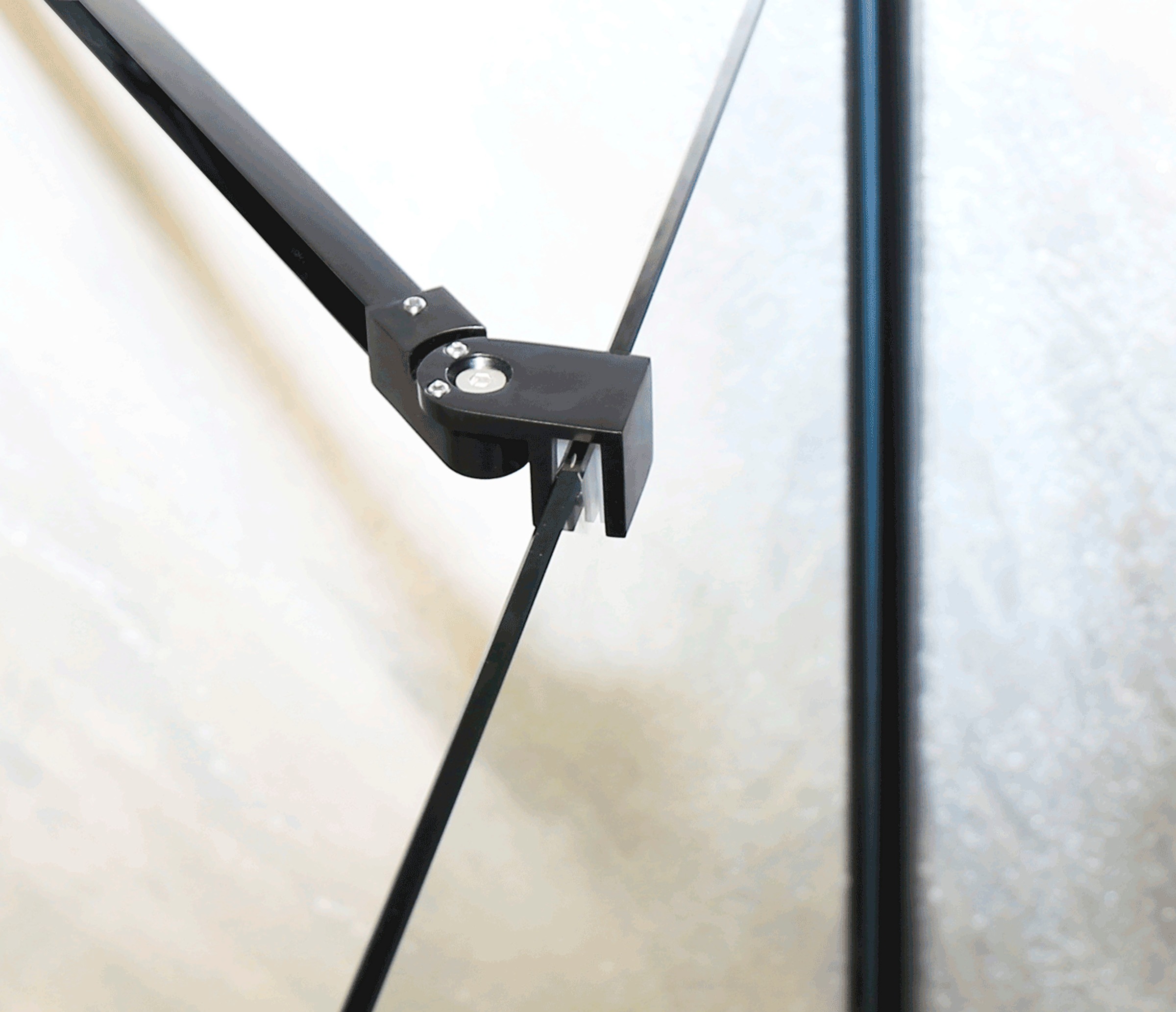 Sanotechnik Walk-in-Dusche »Freedom I  Black«