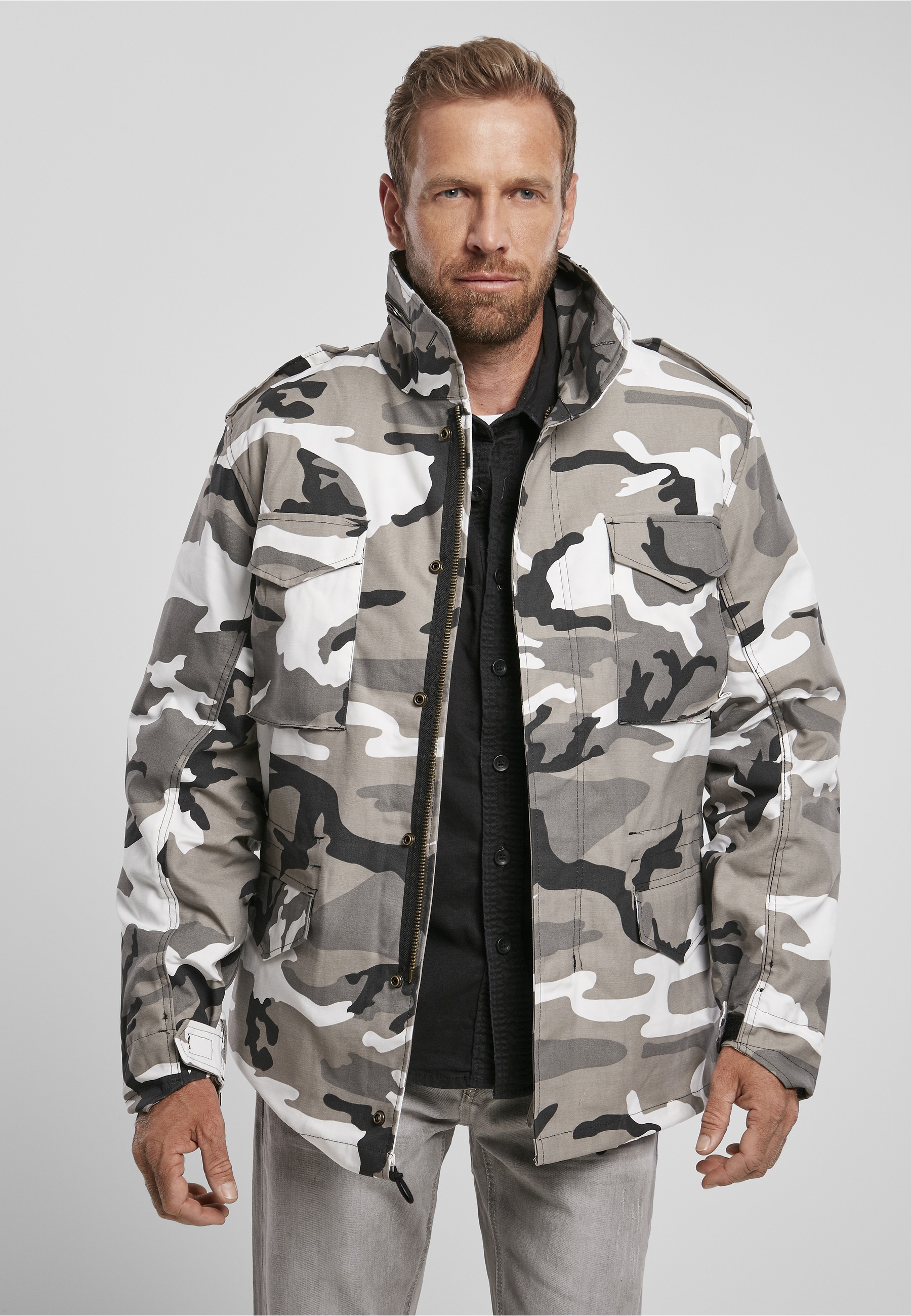 Brandit Allwetterjacke »Brandit Herren M-65 Field Jacket« 1 Stk. tlg. ohne Kapuze