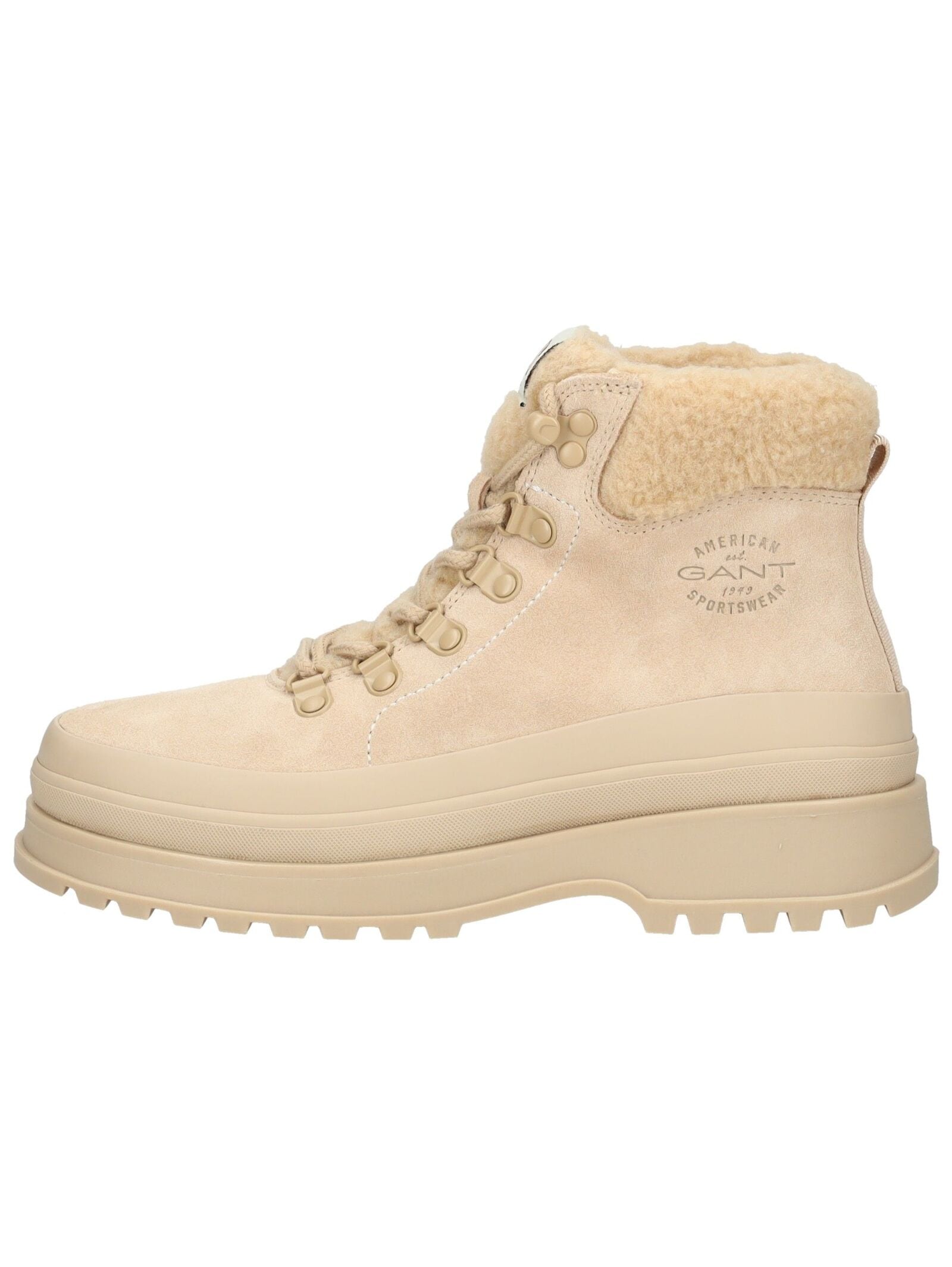 Gant Schnürstiefelette »Gant Stiefelette Lederimitat/Textil«