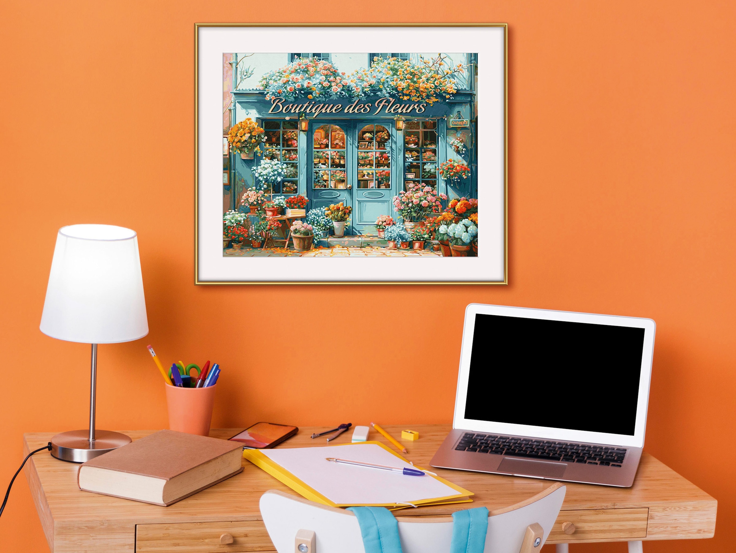 Schipper Malen nach Zahlen »Meisterklasse Premium - Französischer Blumenladen« Made in Germany