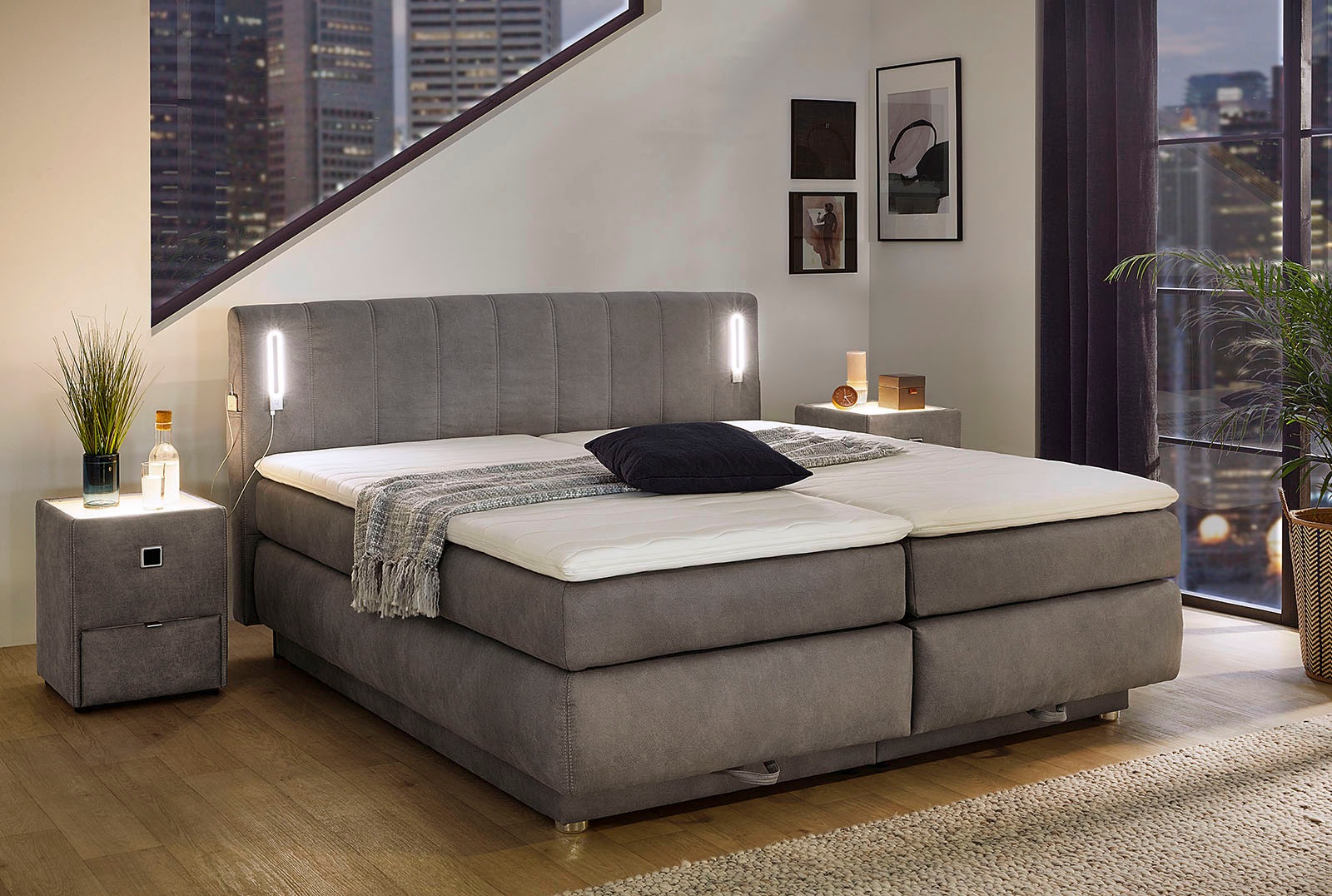 Jockenhöfer Gruppe Boxspringbett »Kati erhältlich in der Größe 180x200cm« m günstig online kaufen