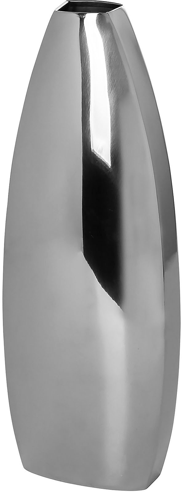 Fink Dekovase »ALETTA«, (1 St.), Vase aus Edelstahl, mit glatter Oberfläche