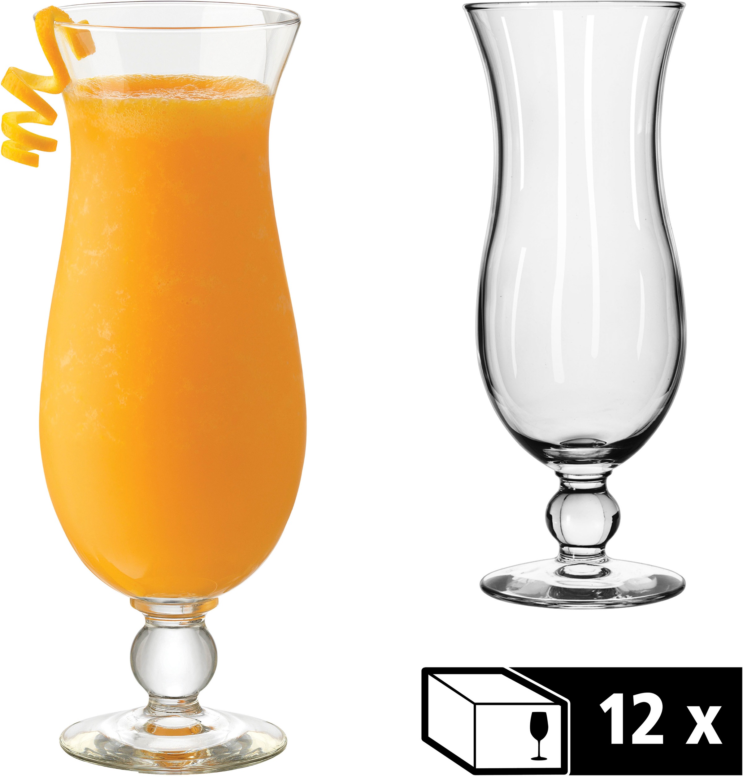 LIBBEY Gläser-Set »Libbey Hurricaneglas 12er Set, 444 ml«, (Set, 12 tlg.), günstig online kaufen