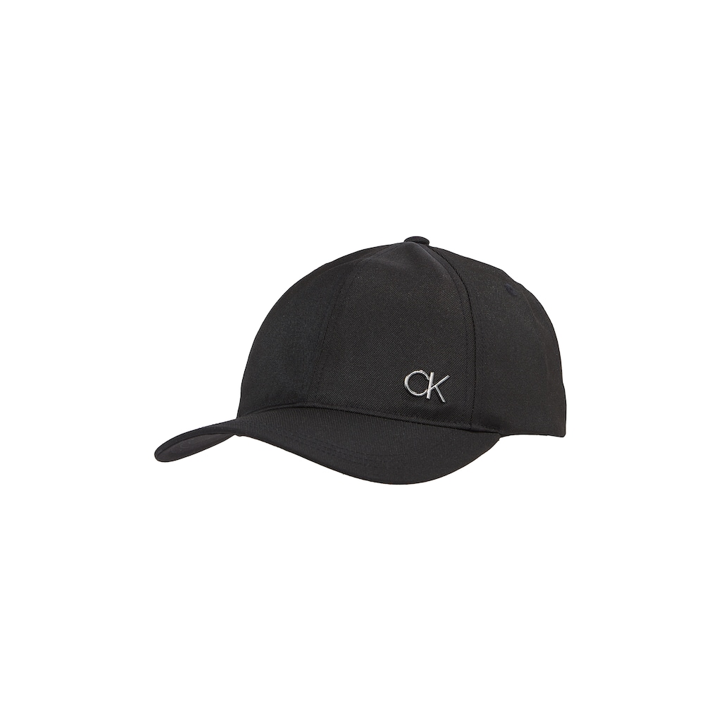 Calvin Klein Baseball Cap »CK SAFFIANO METAL BB CAP«