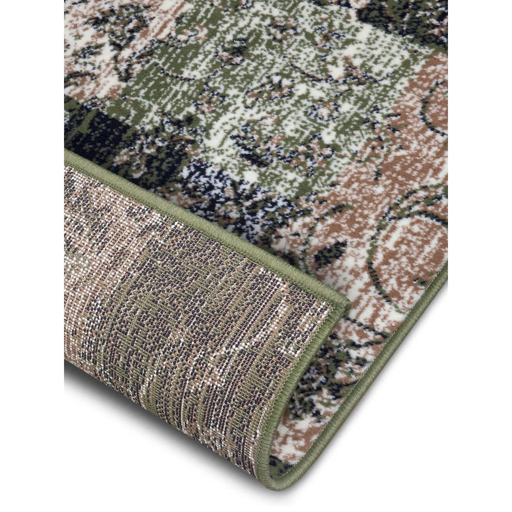 HANSE Home Läufer »Kirie«, rechteckig, Kurzflor, Modernes Design in Patchwork Optik, robust, Gekettelt