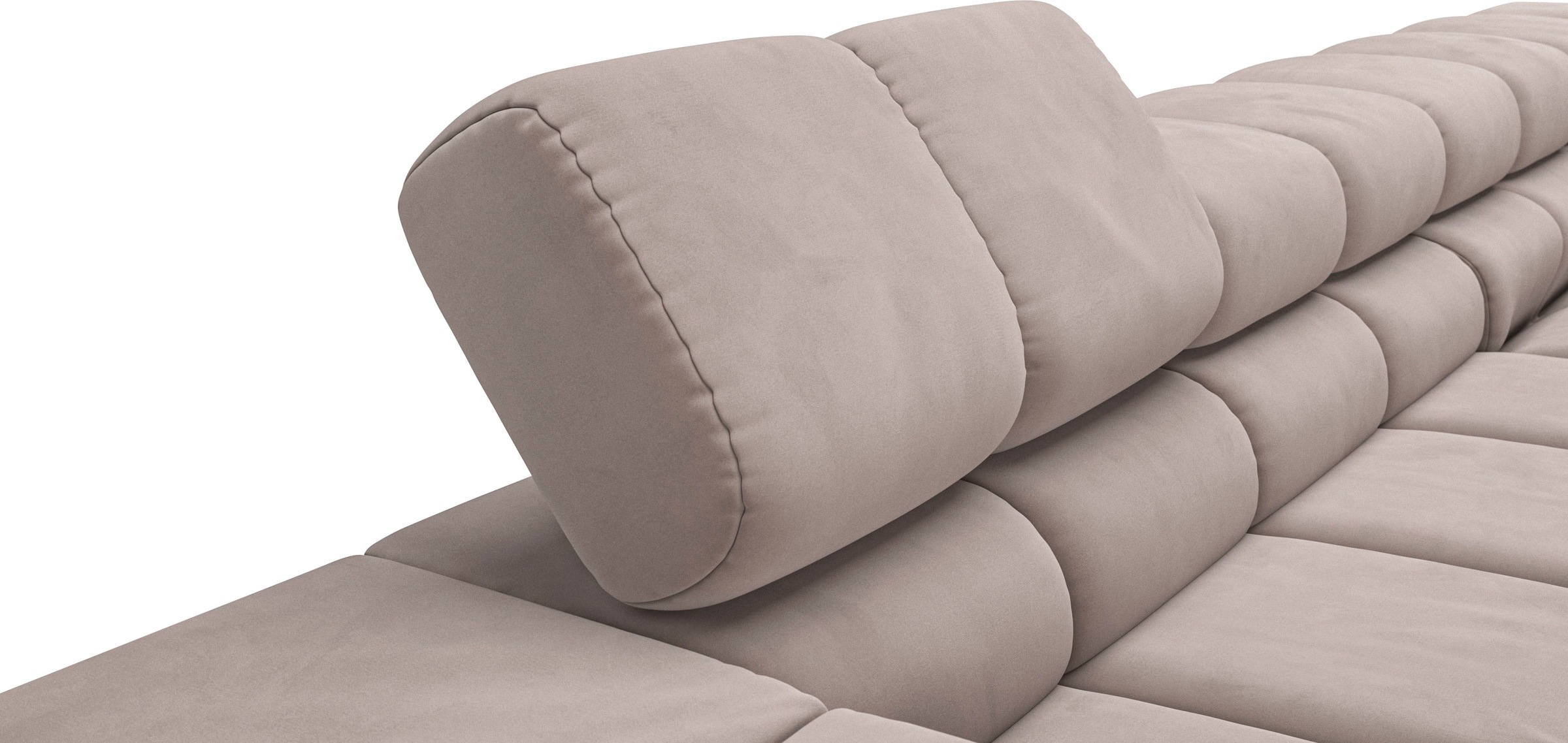 INOSIGN Ecksofa »Ancona incl. Kopfteilverstellung, OTTOs Choice, Breite 319cm, L-Form«, wahlweise motorische Sitztiefenverstellung, auch in Cord + Easy Care