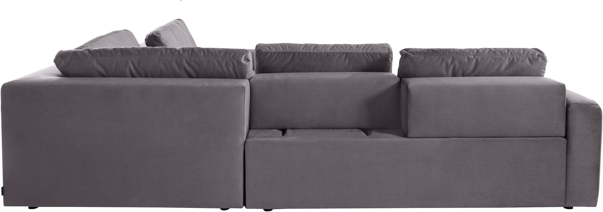 Places of Style Ecksofa »Bloomfield, Breite 304cm, Mega Polsterecke mit viel Platz, L-Form«, extra tiefe Sitzfläche, wahlweise mit Sitztiefenverstellung