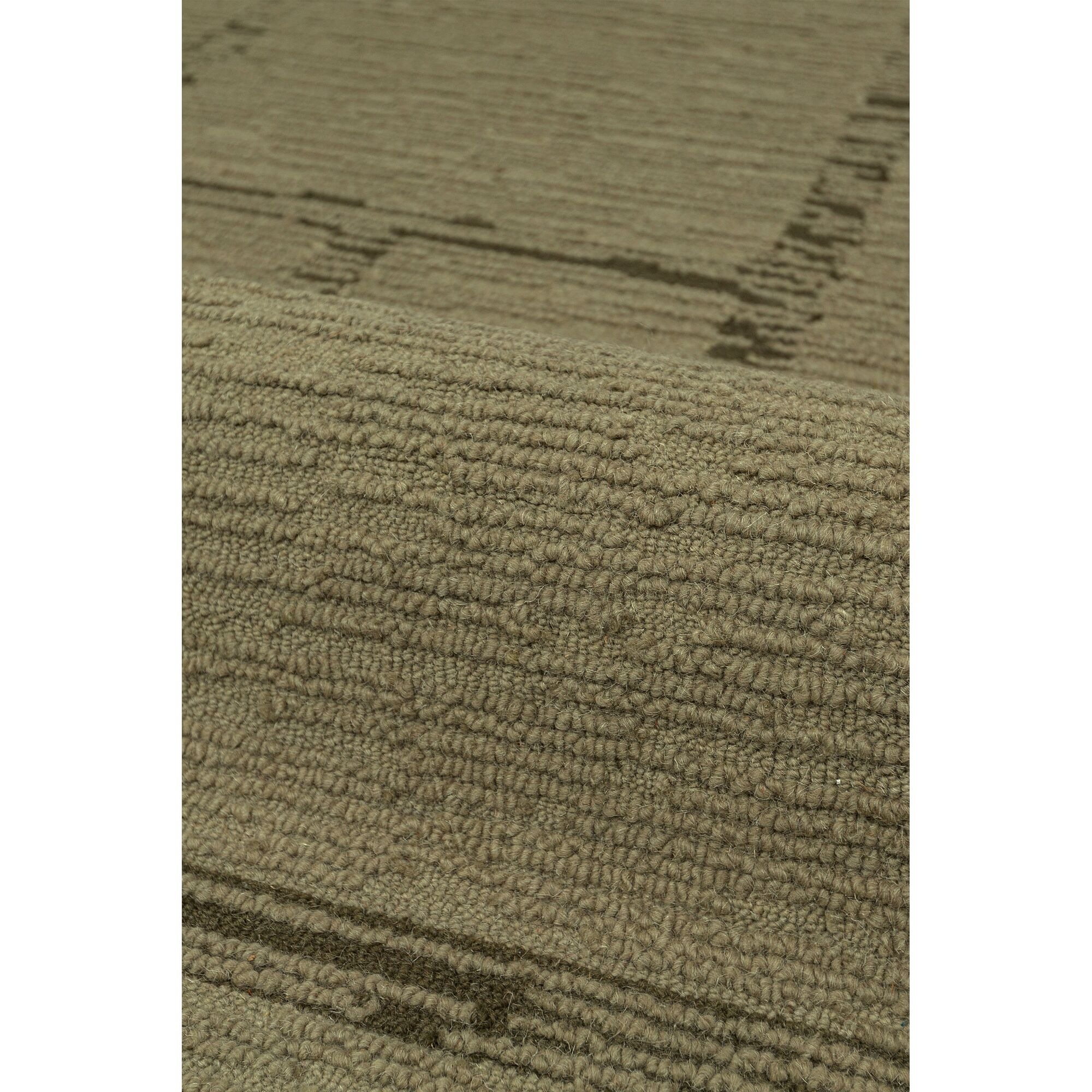 FLAIR RUGS Wollteppich »HARRIS MODULA aus 100% Wolle« rechteckig 12 mm Höhe Strukturierte Oberfläche, handgetuftet, auch als Läufer und in rund