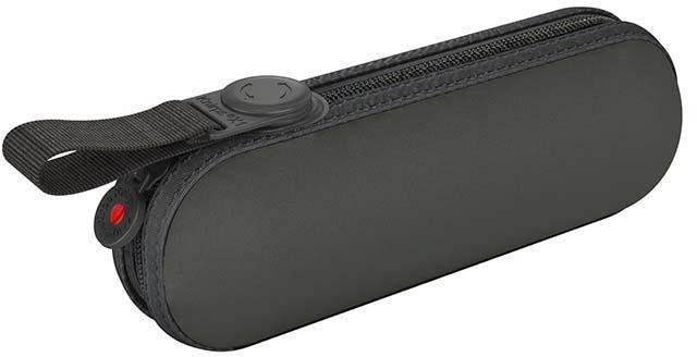 Knirps® Taschenregenschirm »X1, uni online inklusive grey«, Hardcase dark kaufen