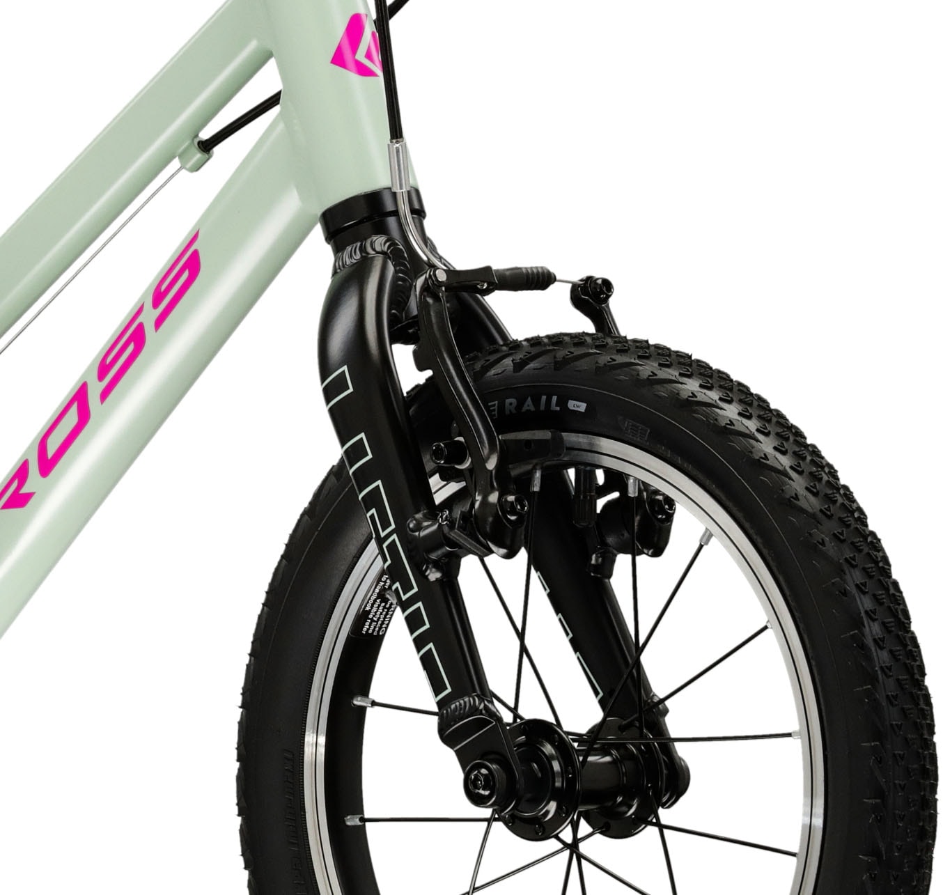 Kross Kinderfahrrad »KROSS Kinderrad Lightweight Liftie 14" grün«, 1 Gang, ohne Schaltung