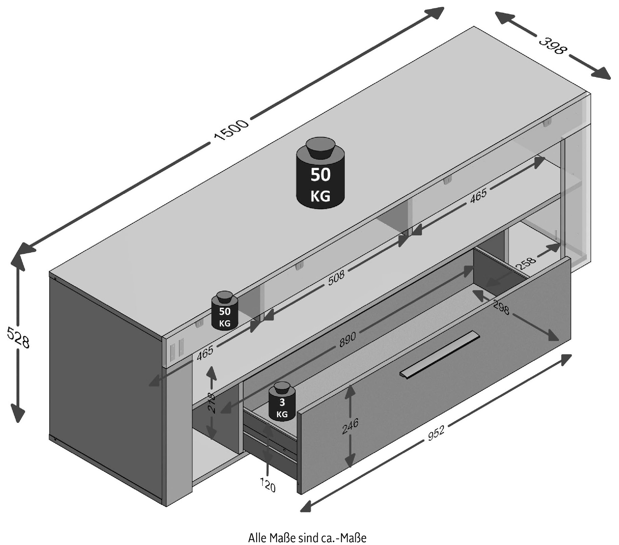 FMD Lowboard