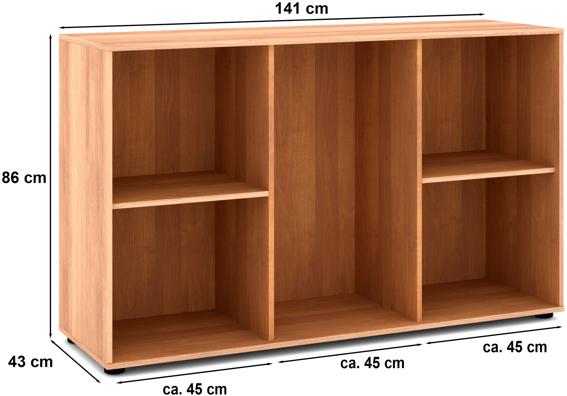 Musterring Kombikommode »Sorrent Sideboard, Wäscheschrank, mit Schubladen«, (Kommode, mit Selbsteinzug und Dämpfung, MADE IN GERMANY), mit Schubkästen, Fronten in Eiche massiv, Breite 120 oder 141 cm
