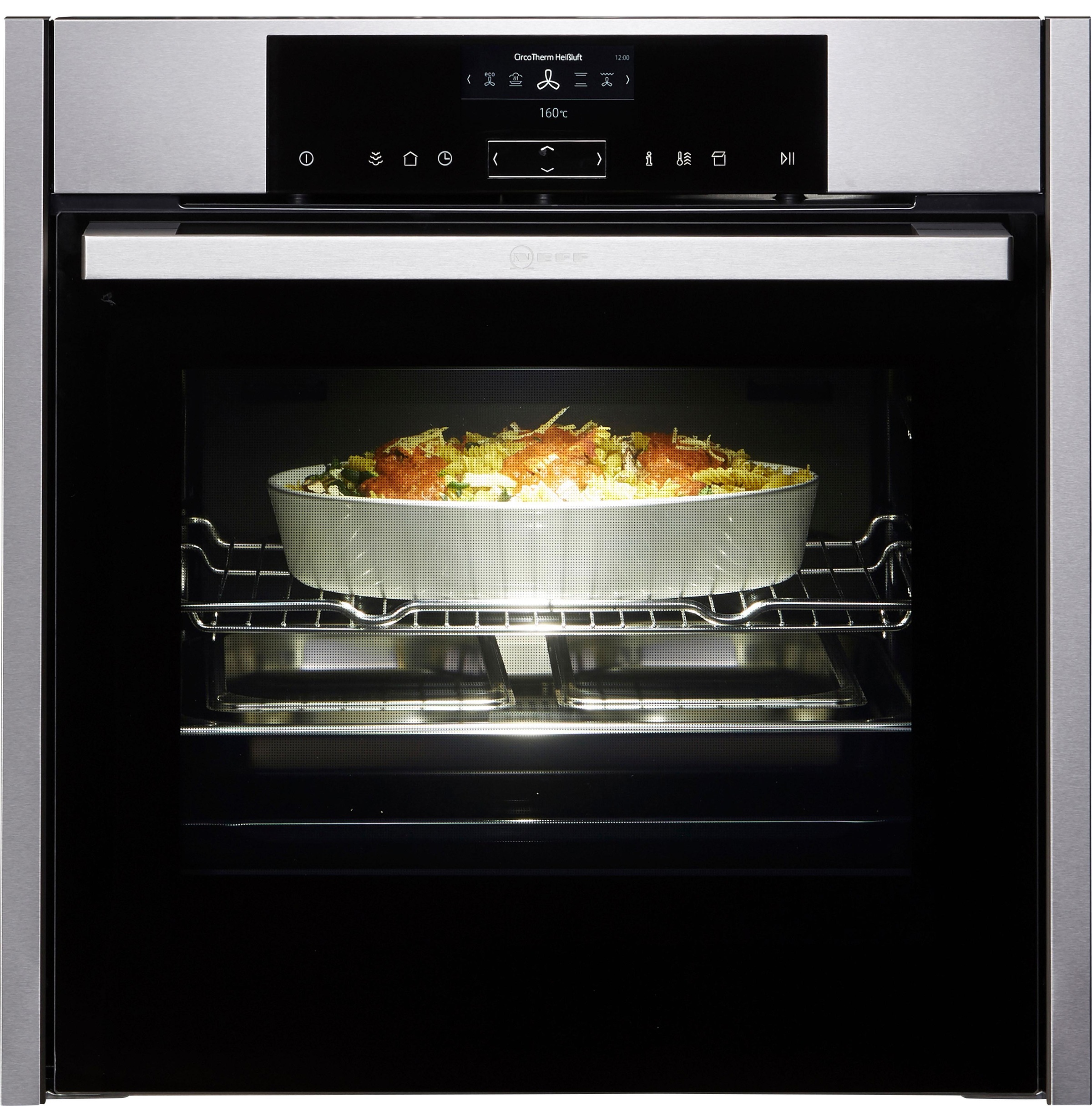 4. Bild von NEFF Dampfbackofen »B15FS22N0«, N 90, B15FS22N0, mit Teleskopauszug nachrüstbar, easyClean, FullSteam® - Volldampf
