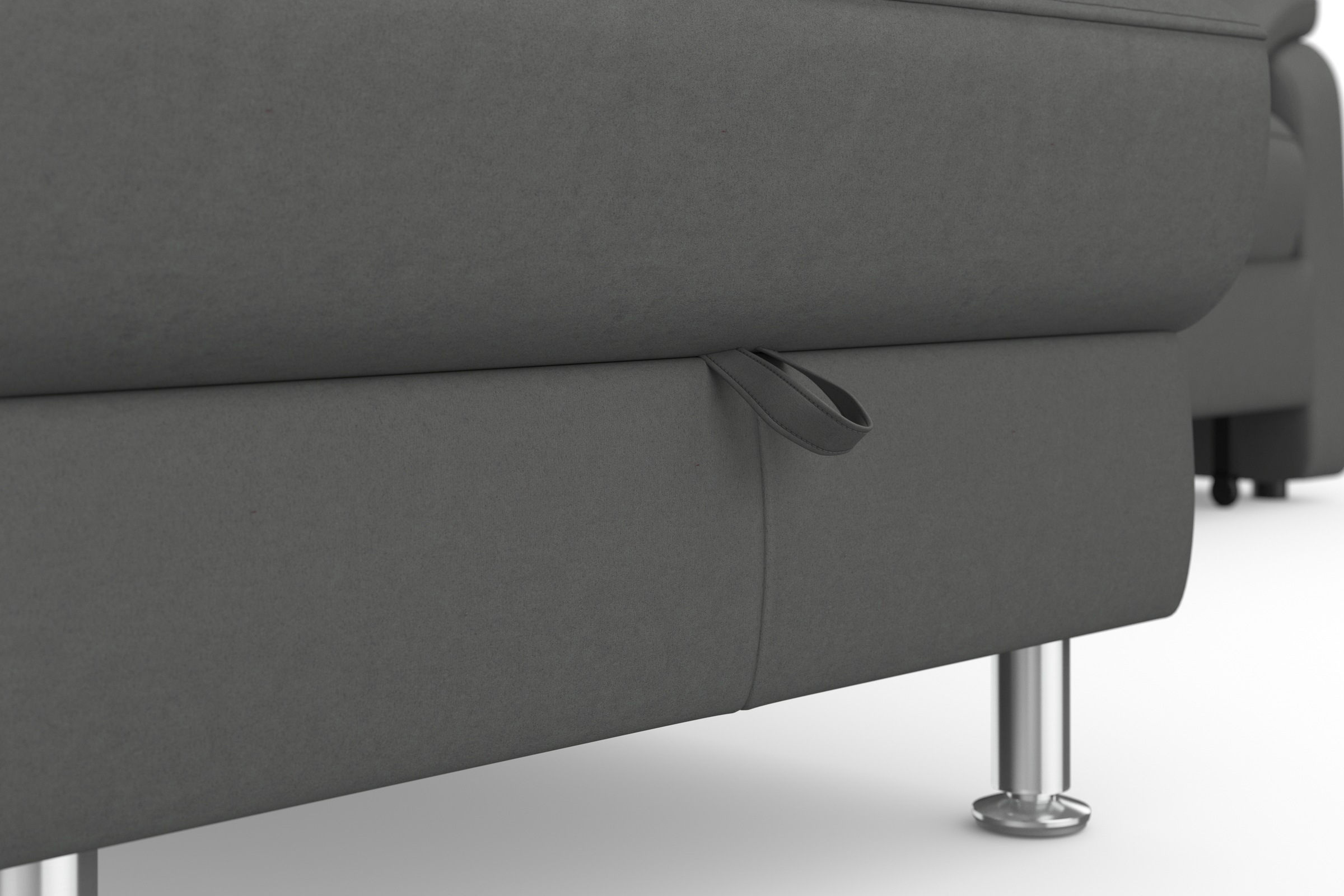 sit&more Ecksofa »Freetown L-Form«, inklusive Kopfteilverstellung und komfortablem Federkern