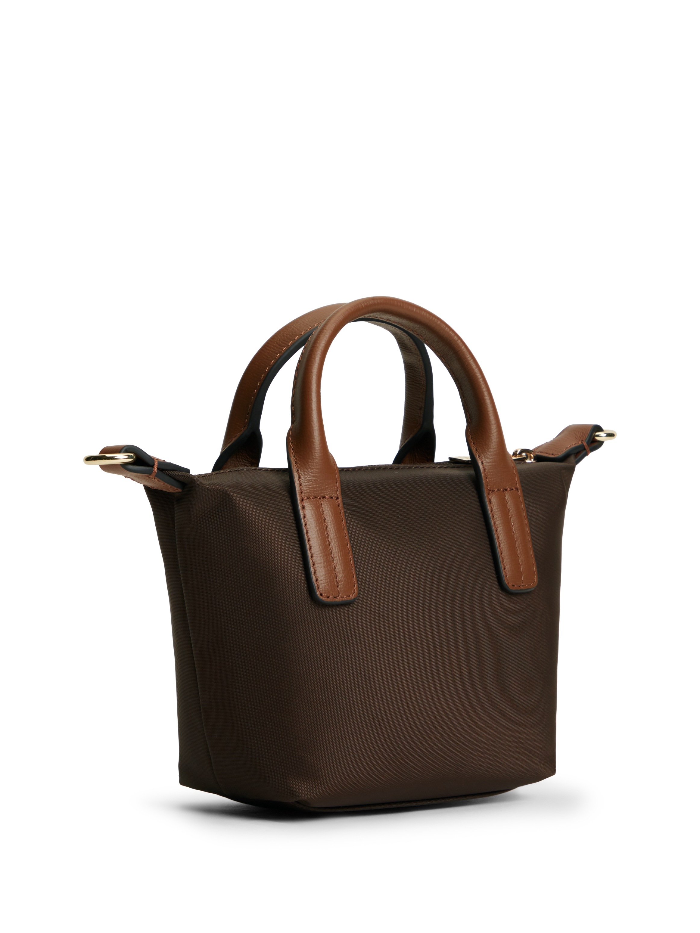 Tommy Hilfiger Handtasche »POPETTE MICRO TOTE« Damen Umhängetasche, Schultertasche im Kontrastlook