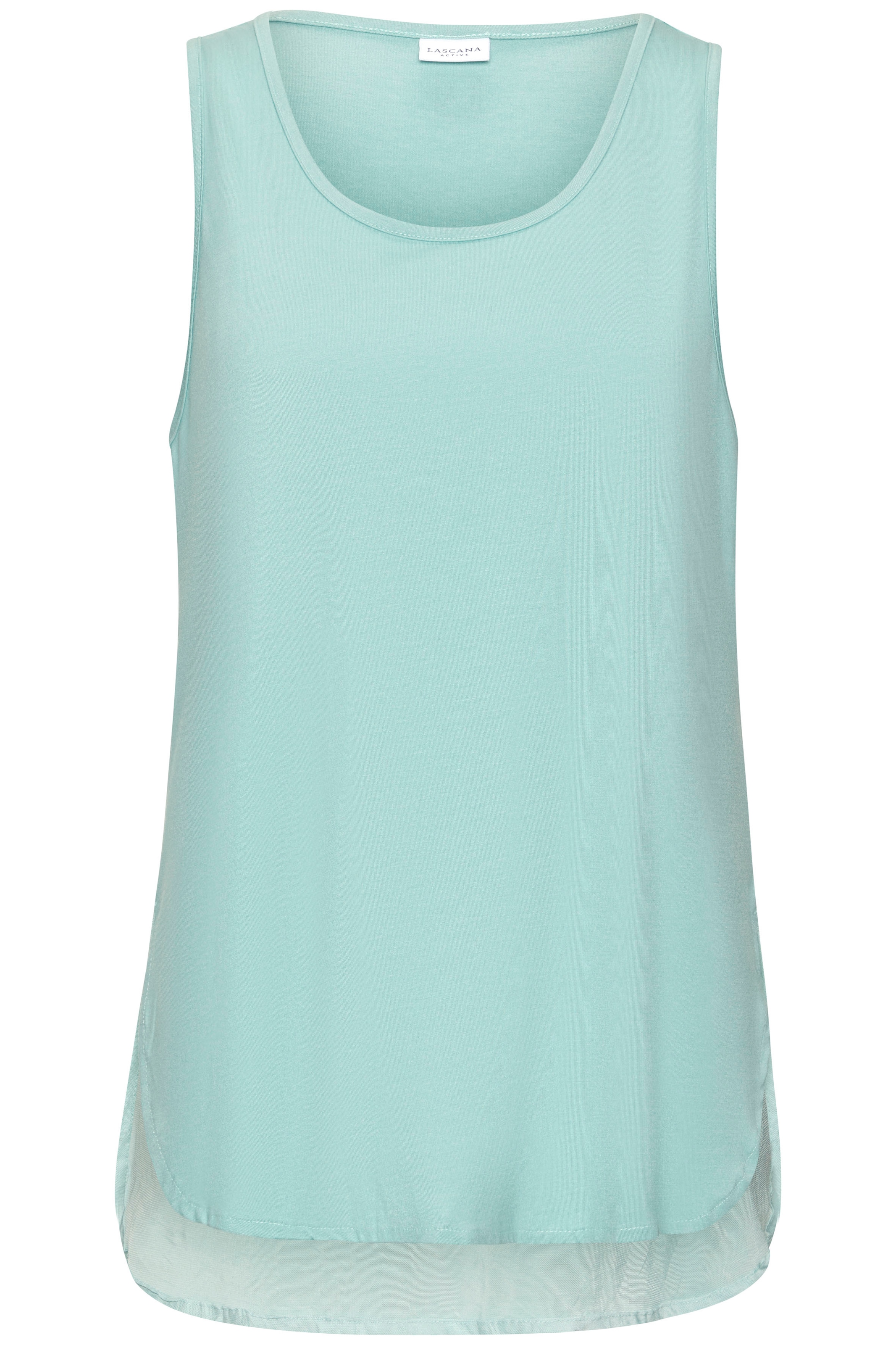 LASCANA ACTIVE Tanktop, Sporttop mit Mesheinsatz und Racerback