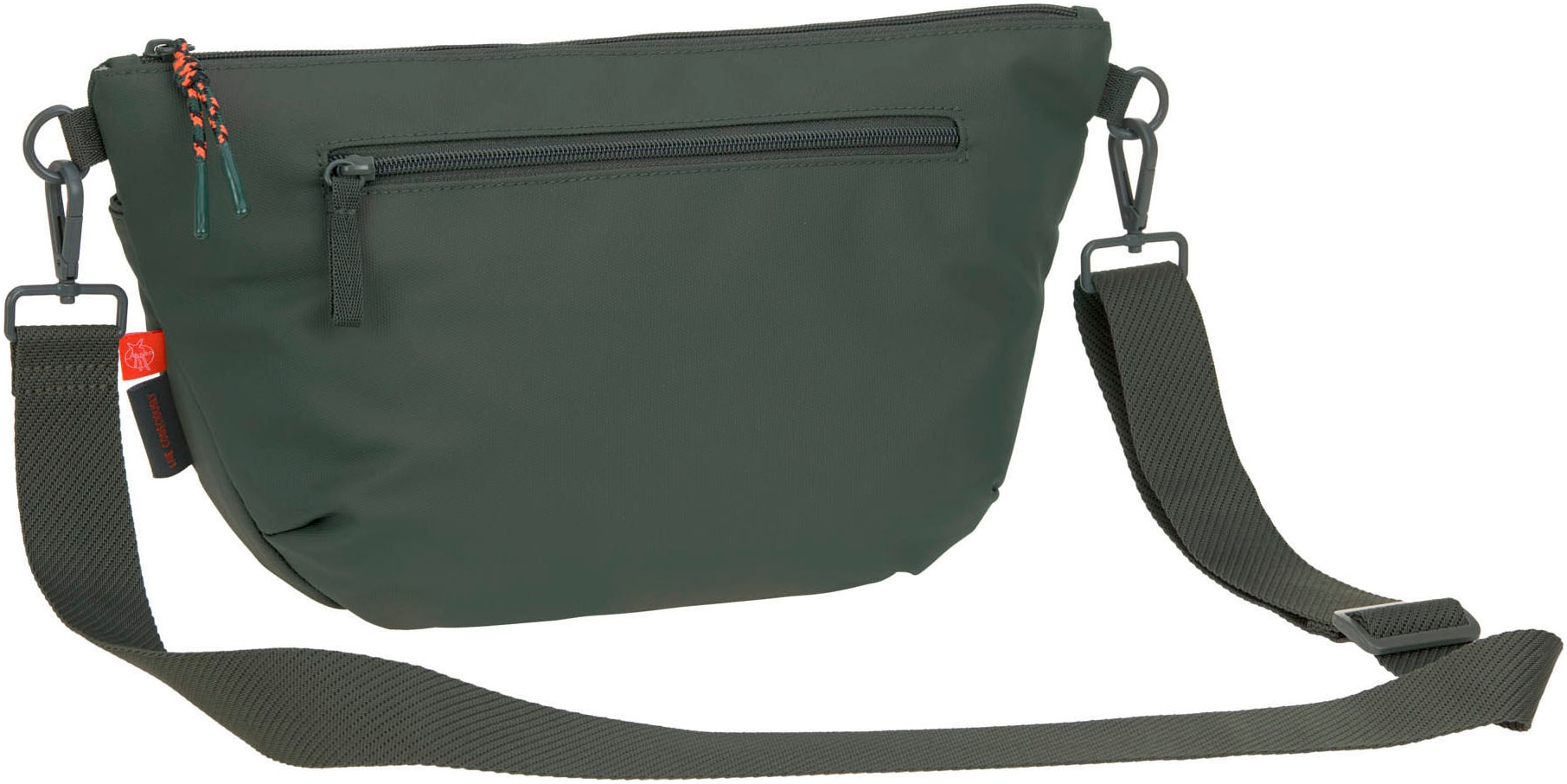 LÄSSIG Kinderwagen-Tasche »Green Label, Buggy Bum Bag, dark olive«, mit Kinderwagenbefestigung