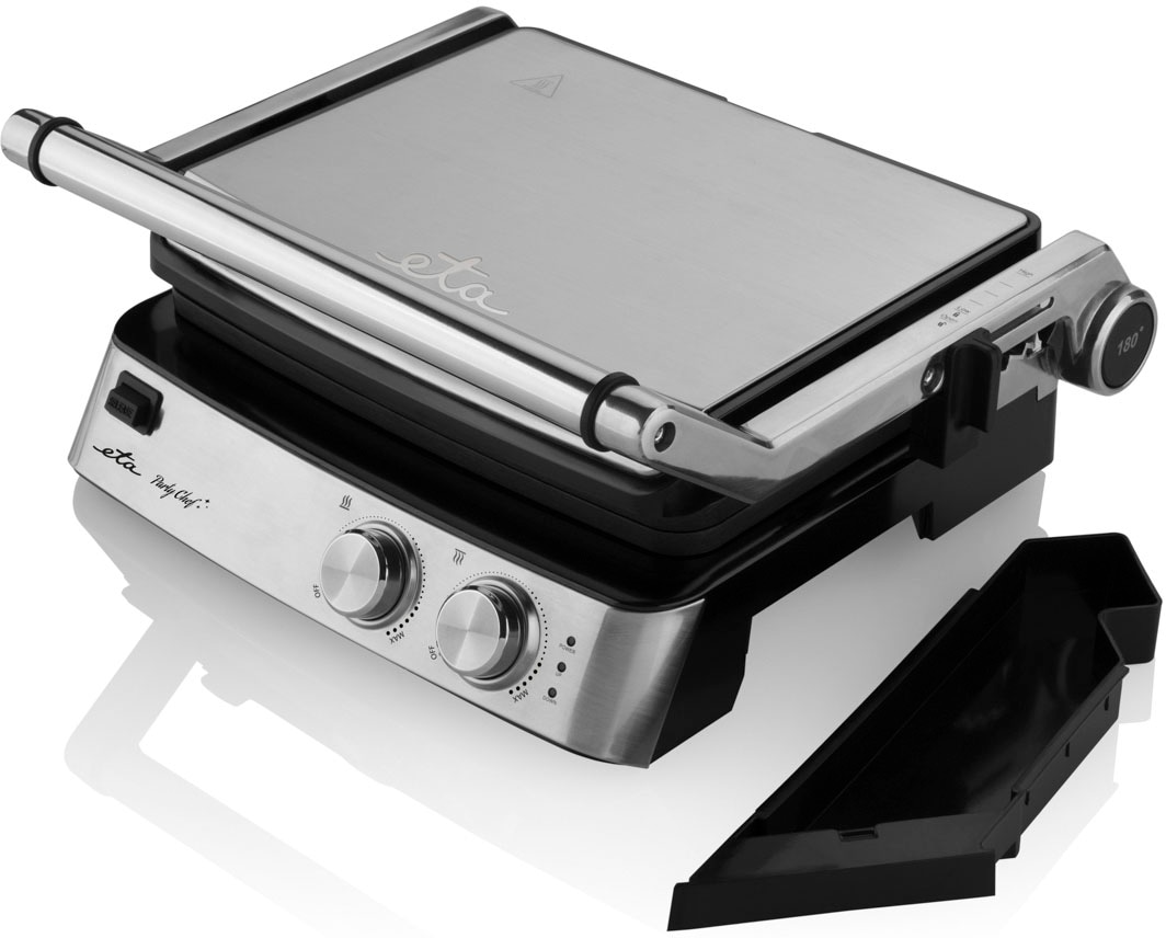 eta Kontaktgrill »Party Chef, ETA515590000«, 2000 W, mit 180° Öffnung