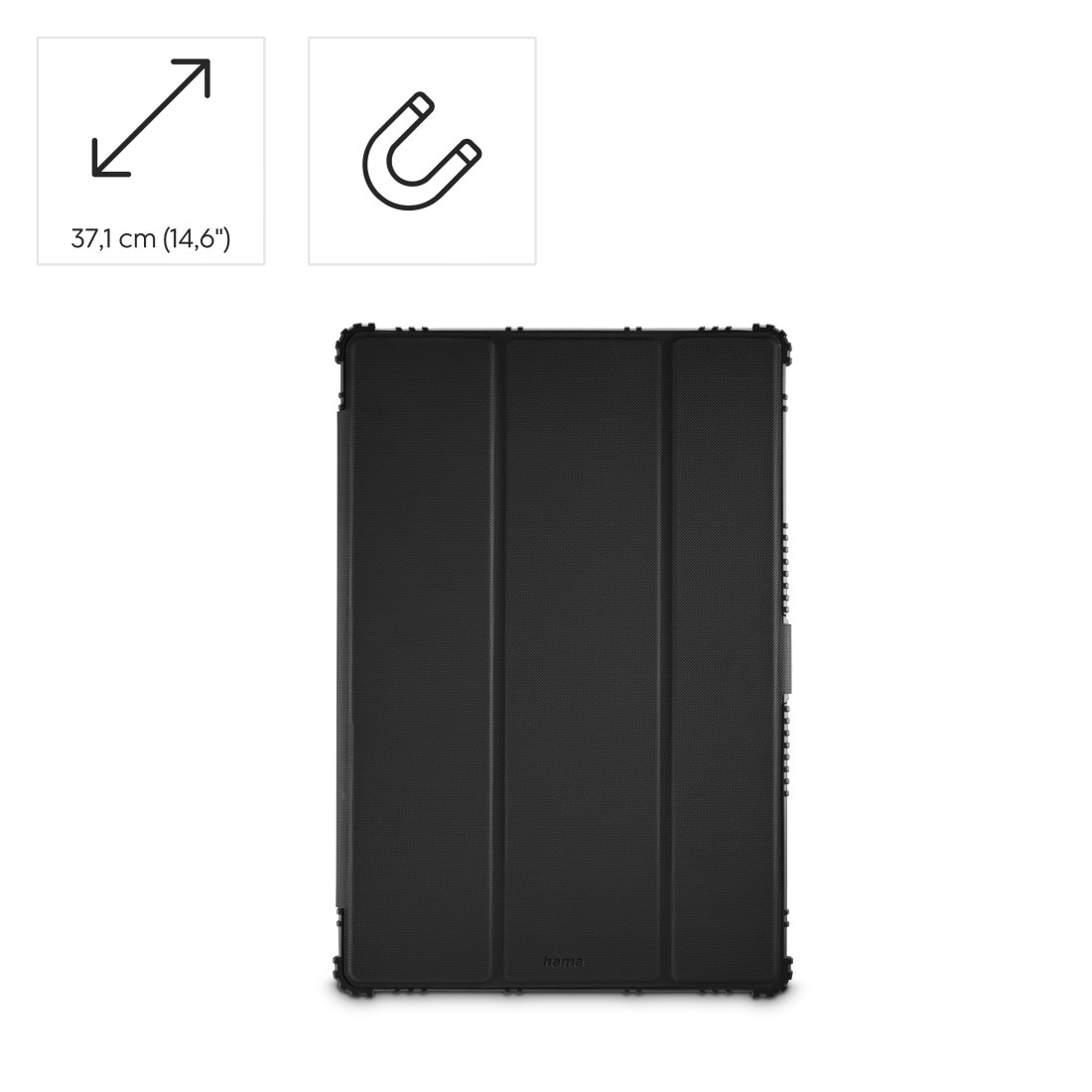 Hama Tablet-Hülle »Schutzhülle "Protection" für Samsung Galaxy Tab S10 Ultra 14.6"«, mit Stiftfach, verstärkte Ecken