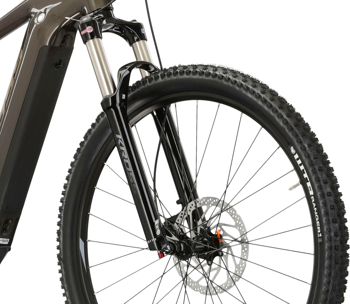 Kross E-Bike »KROSS E-MTB Level Boost 2.0 29" braun«, 11 Gang, Shimano, DEORE M5100, Mittelmotor 250 W, Pedelec, Elektrofahrrad für Damen und Herren