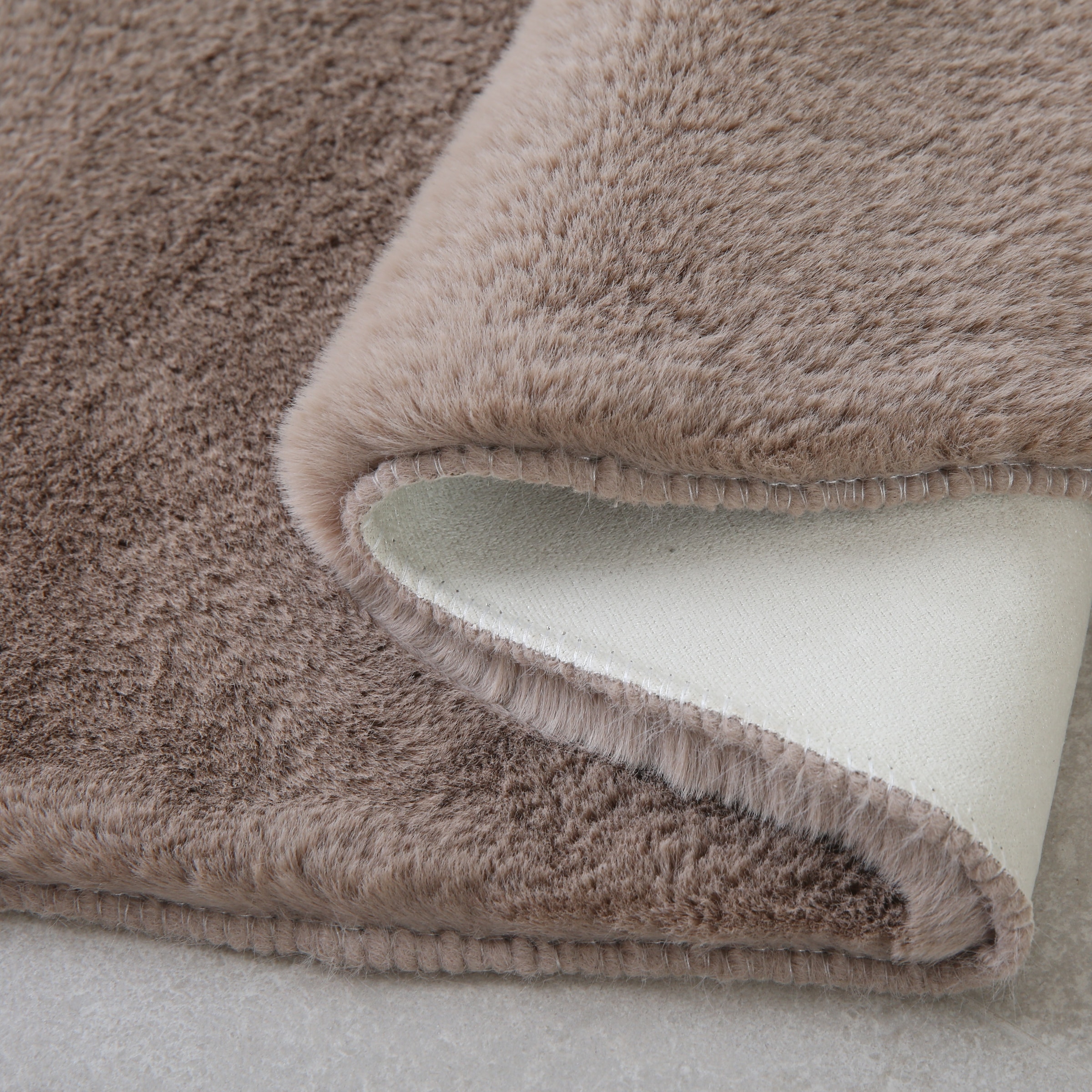 Ayyildiz Teppiche Designteppich »CATY 5304«, herzförmig, 25 mm Höhe, Besonders weich / Softflor / Kunstfell / waschbar