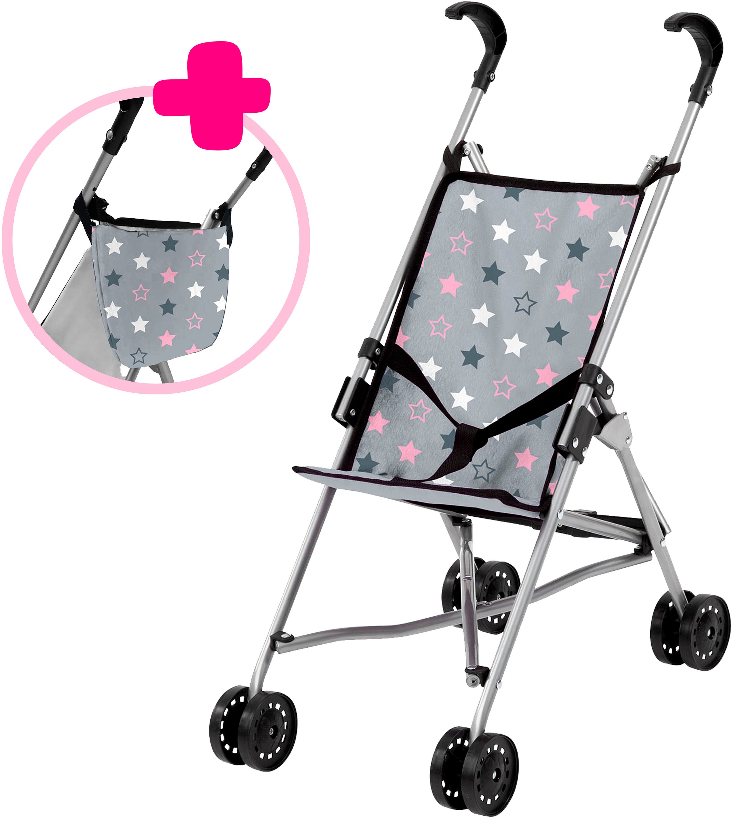 Bayer Puppenbuggy mit Tasche