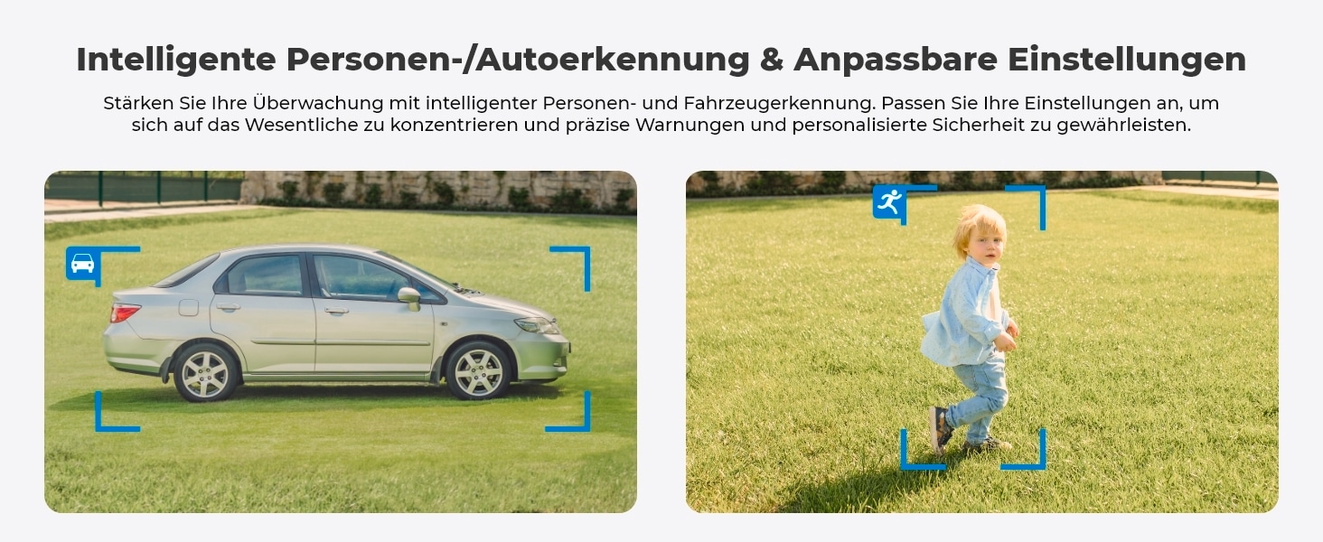 Reolink Überwachungskamera »Argus Series B420 Battery-WiFi + Solarpanel«, Außenbereich