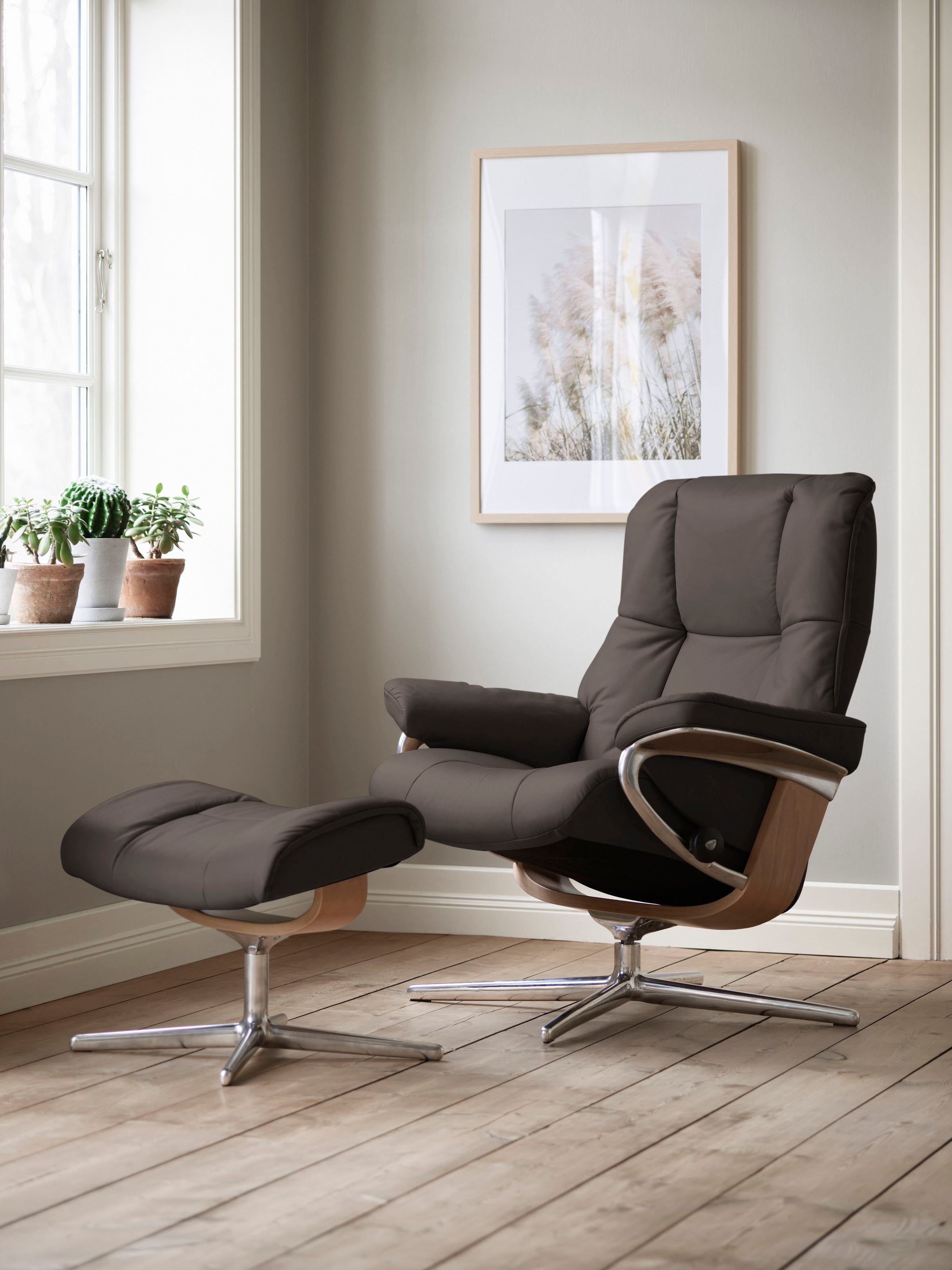 Stressless® Relaxsessel »Mayfair«, (Set, Relaxsessel mit Hocker), mit Hocke günstig online kaufen