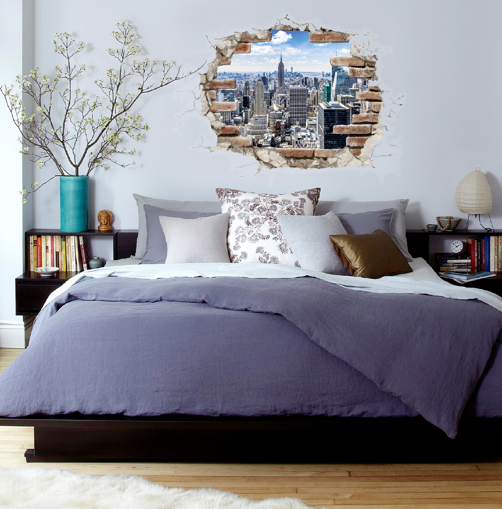 Komar Wandtattoo »Break Out NYC - Größe 100 x 70 cm«, (1 St.), selbstklebend, Wandsticker