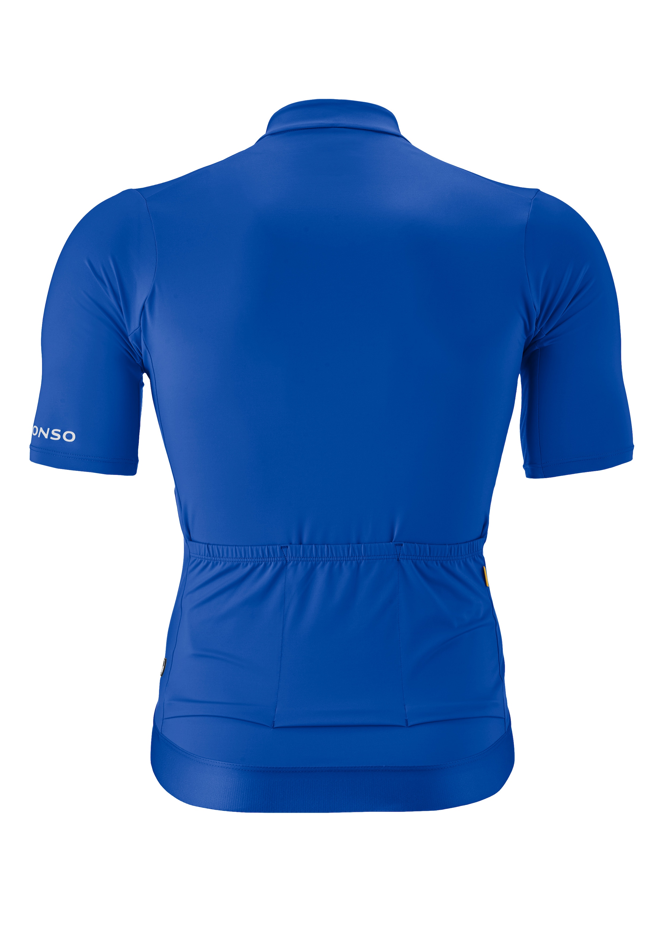 Gonso Radtrikot »Road Jersey M«, Herren Fahrradtrikot kurzarm, Full-Zip Trikot, Rückentasche, Slim Fit