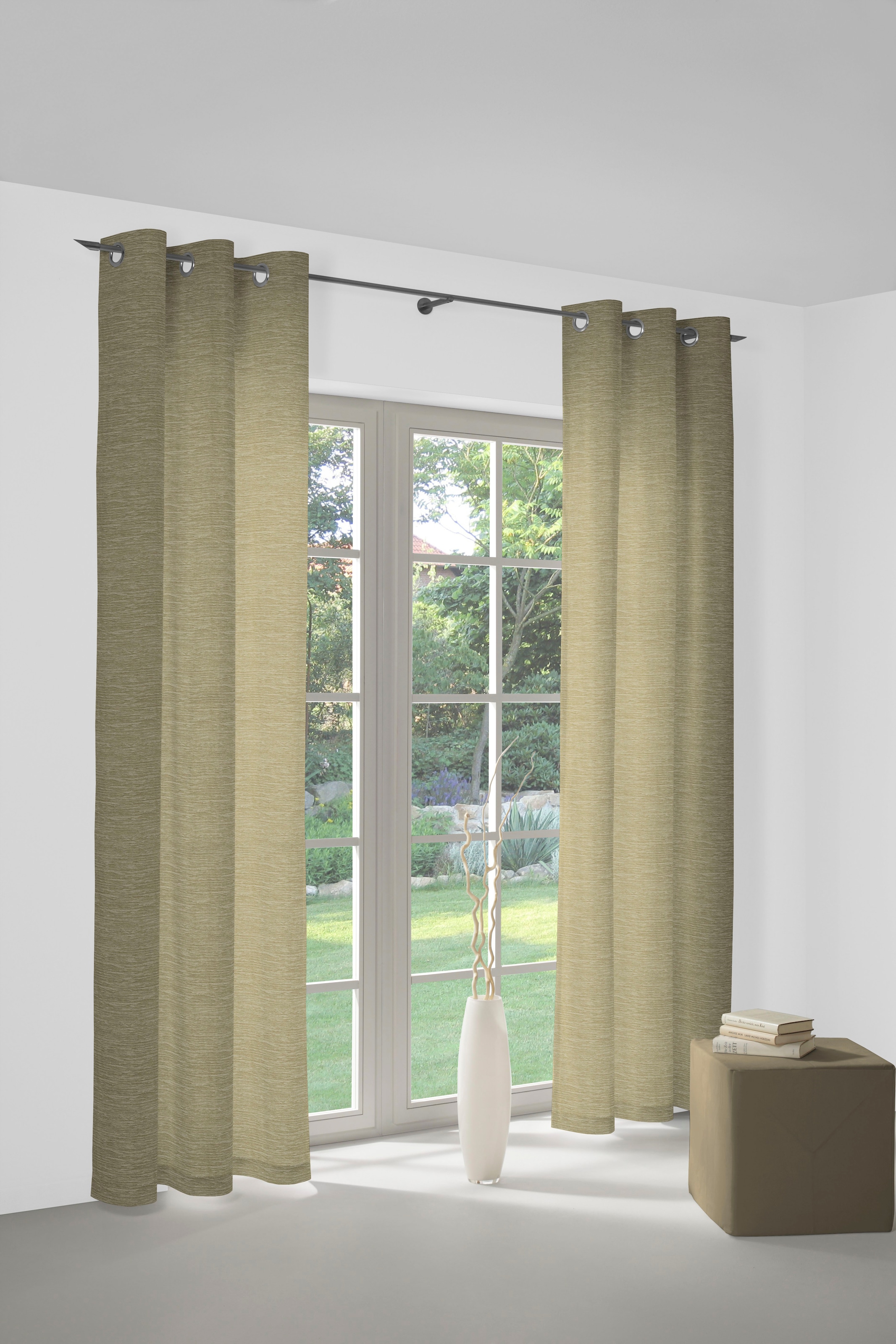 Wirth Vorhang »Trondheim 328 g/m²« Ösen 1 Stk. tlg. nach Maß günstig online kaufen