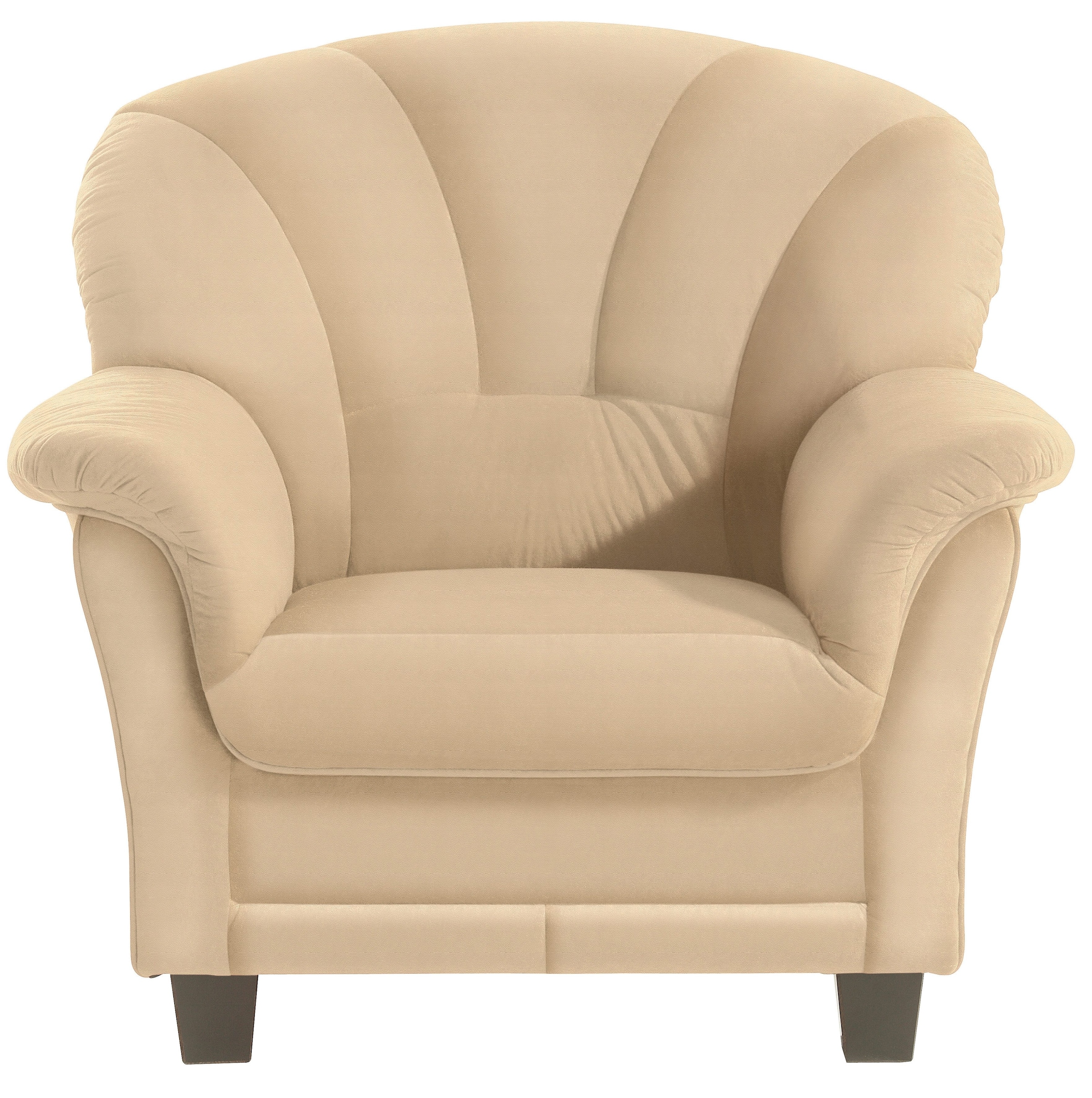 Home affaire Sessel »Camelita zeitlos, bequeme Armlehnen, auch in Leder, Br günstig online kaufen