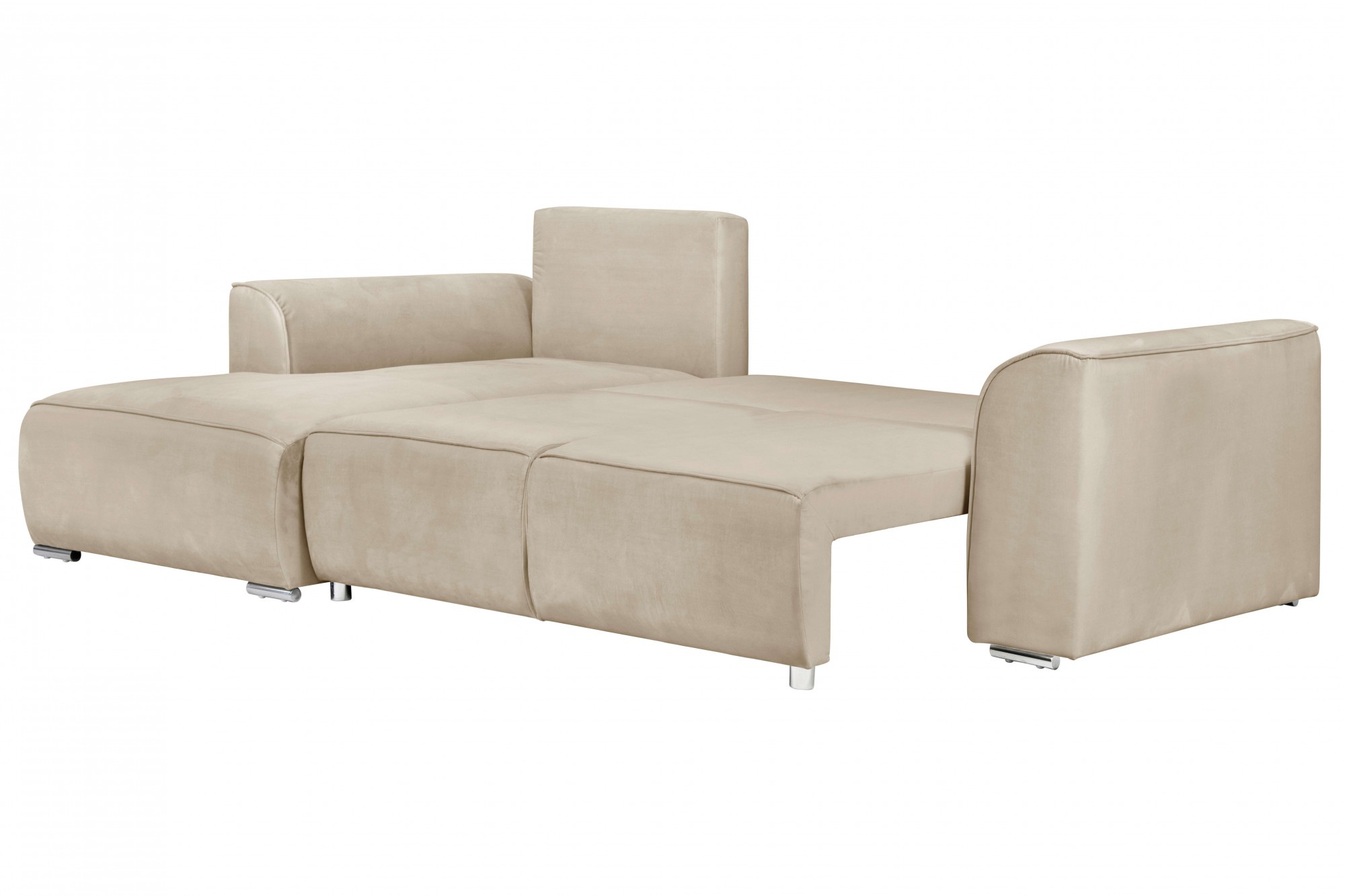 INOSIGN Ecksofa »BEATRICE optionale Schlafsofa mit Bettkasten, B/T/H: 265/170/86 cm«, L-Form, wahlweise auch mit Bettfunktion und Bettkasten