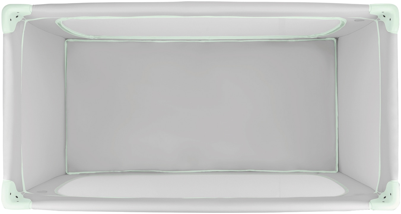 Hauck Baby-Reisebett »Dream N Play Plus, Dusty Mint«, Vorderausstieg