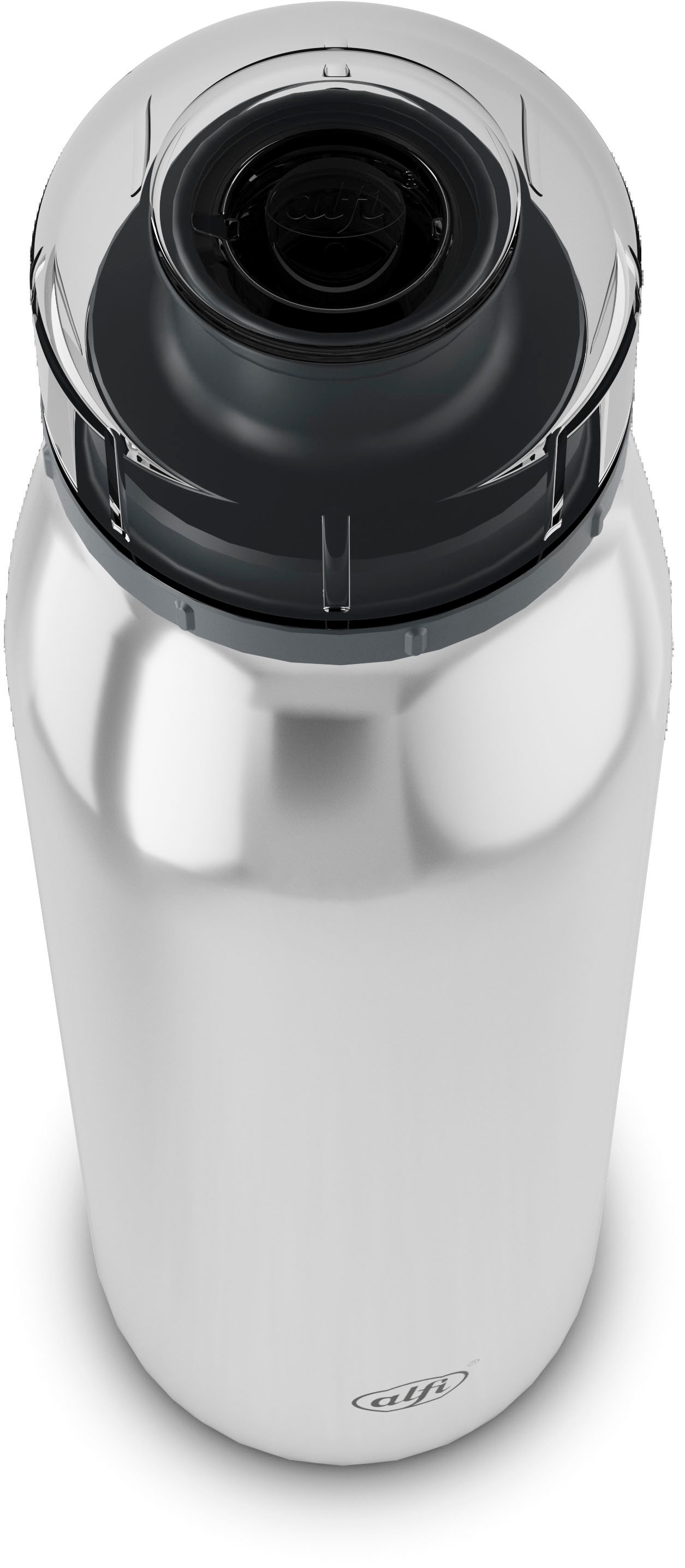 Alfi Isolierflasche »ISO BOTTLE, Edelstahlkörper, spülmaschinenfest« 0,5l, 12h heiß & 24h kalt, Trinköffnung mit konsistentem Trinkfluss