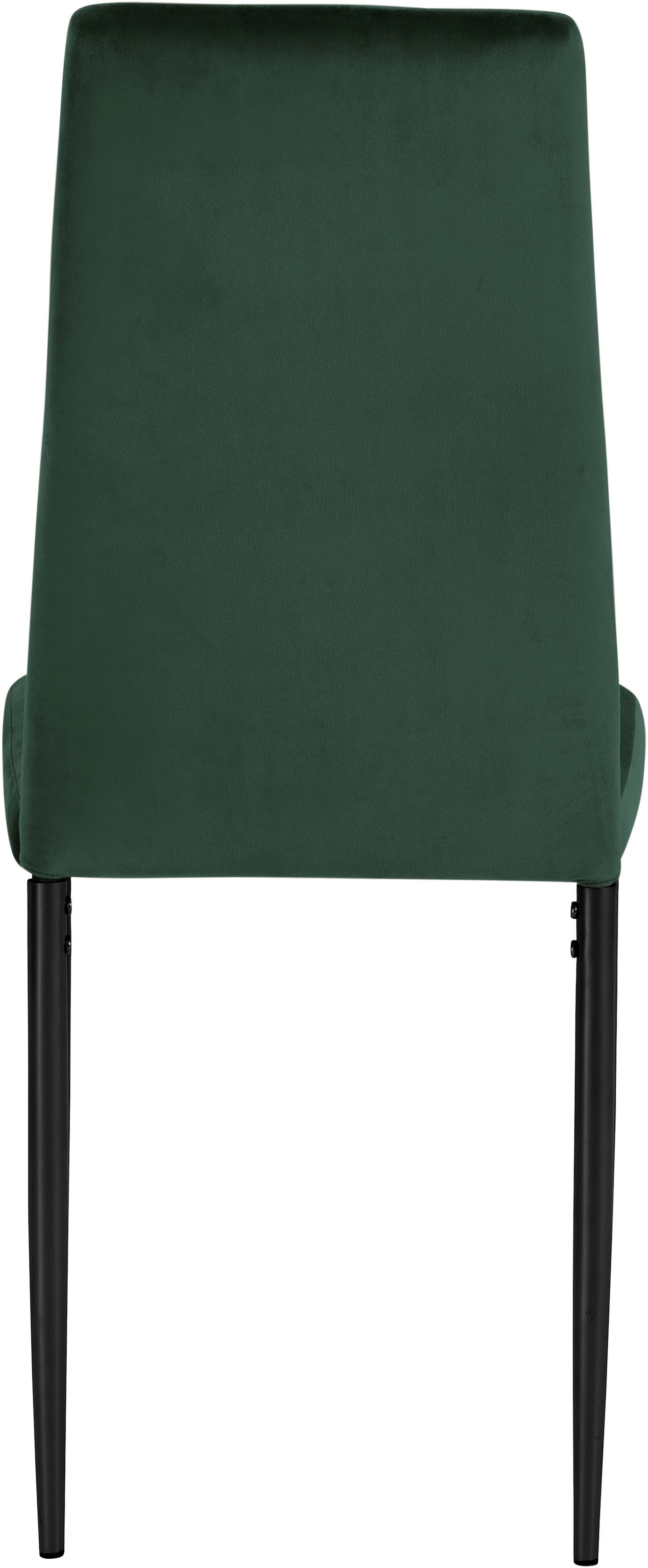 INOSIGN Esszimmerstuhl »Remus«, (Set), 1 St., Samtvelours, im 1er,2er und 4er Set erhältlich, unterschiedliche Bezugsqualitäten