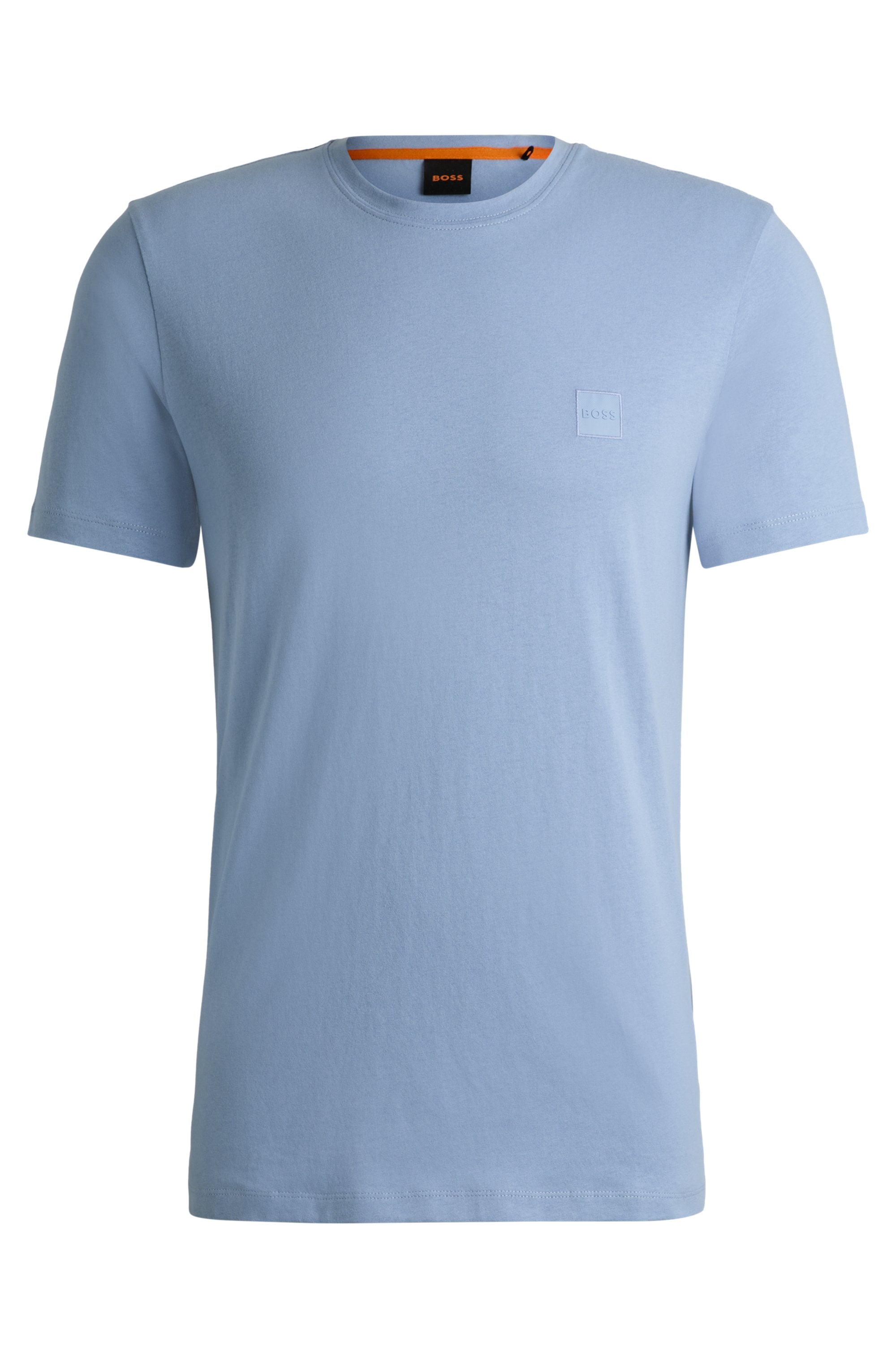 BOSS ORANGE T-Shirt »Tales Regular Fit« 100% Baumwolle BOSS Logo Patch Rundhals