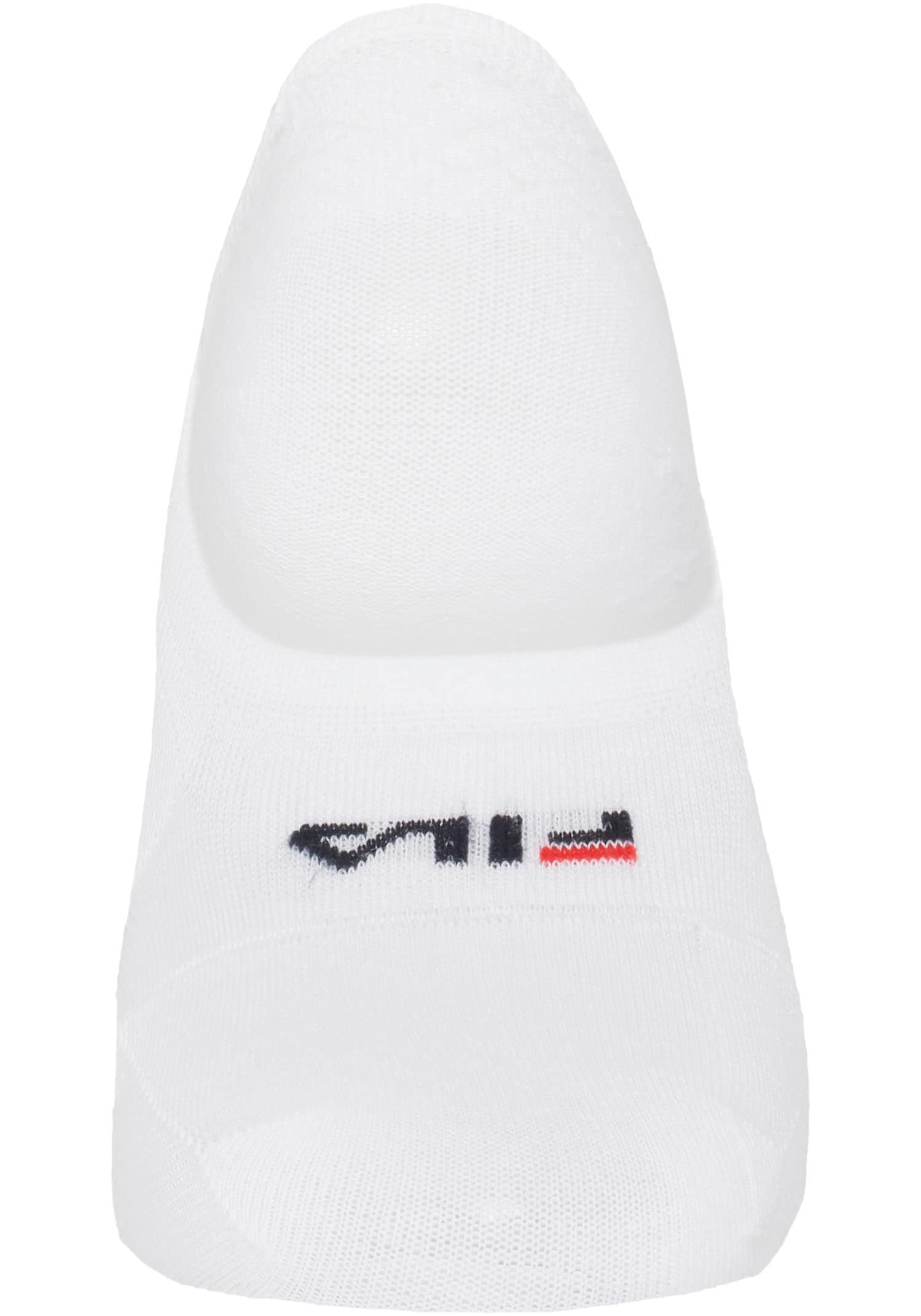 Fila Füßlinge »UNISEX GHOST SOCKS SILICONE HEEL INSIDE«, (6 Paar), mit Logo-Schriftzug