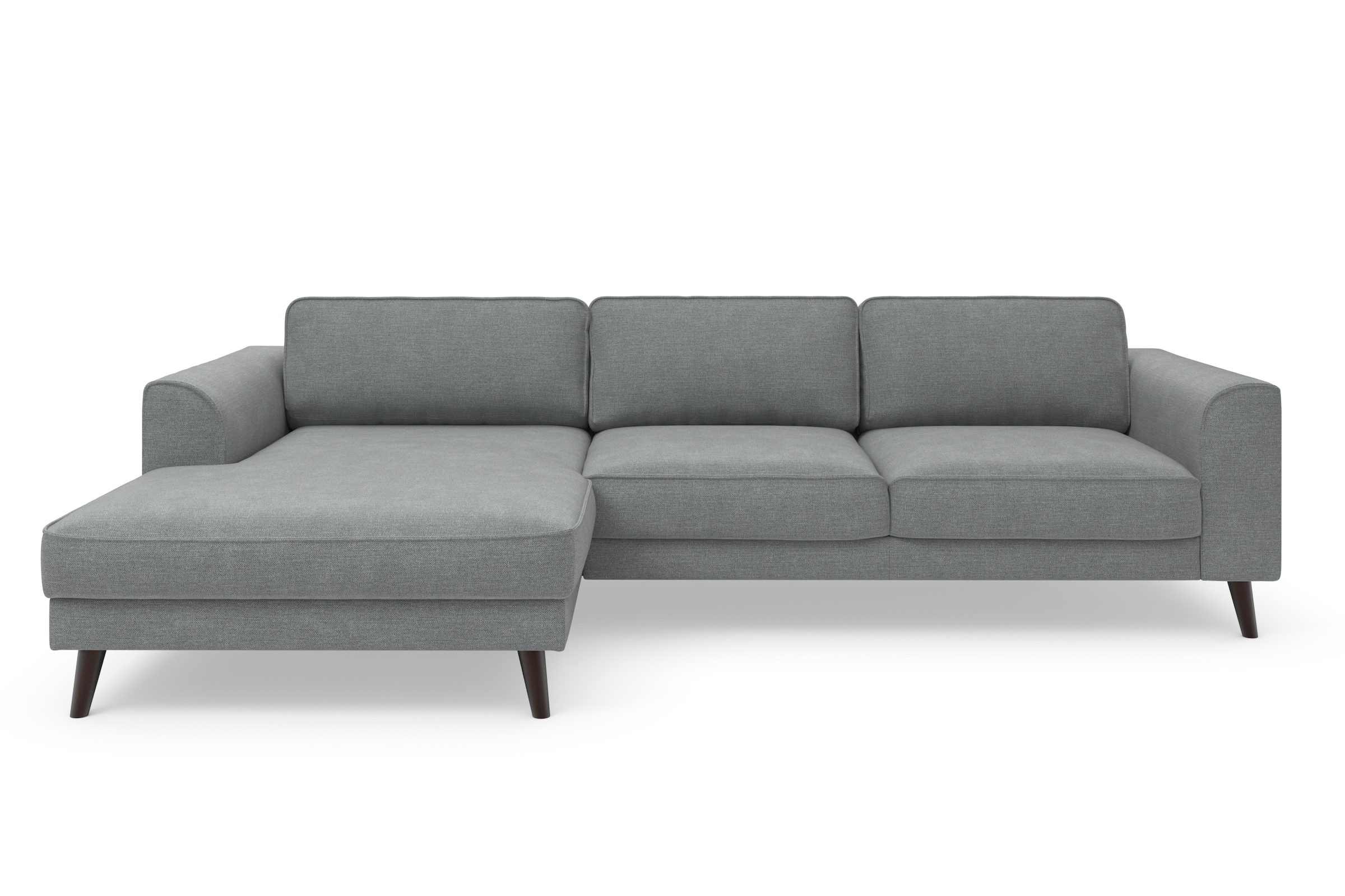 TRENDMANUFAKTUR Ecksofa »Lumber Jack, elegantes Designsofa, zeitlos modern, günstig online kaufen