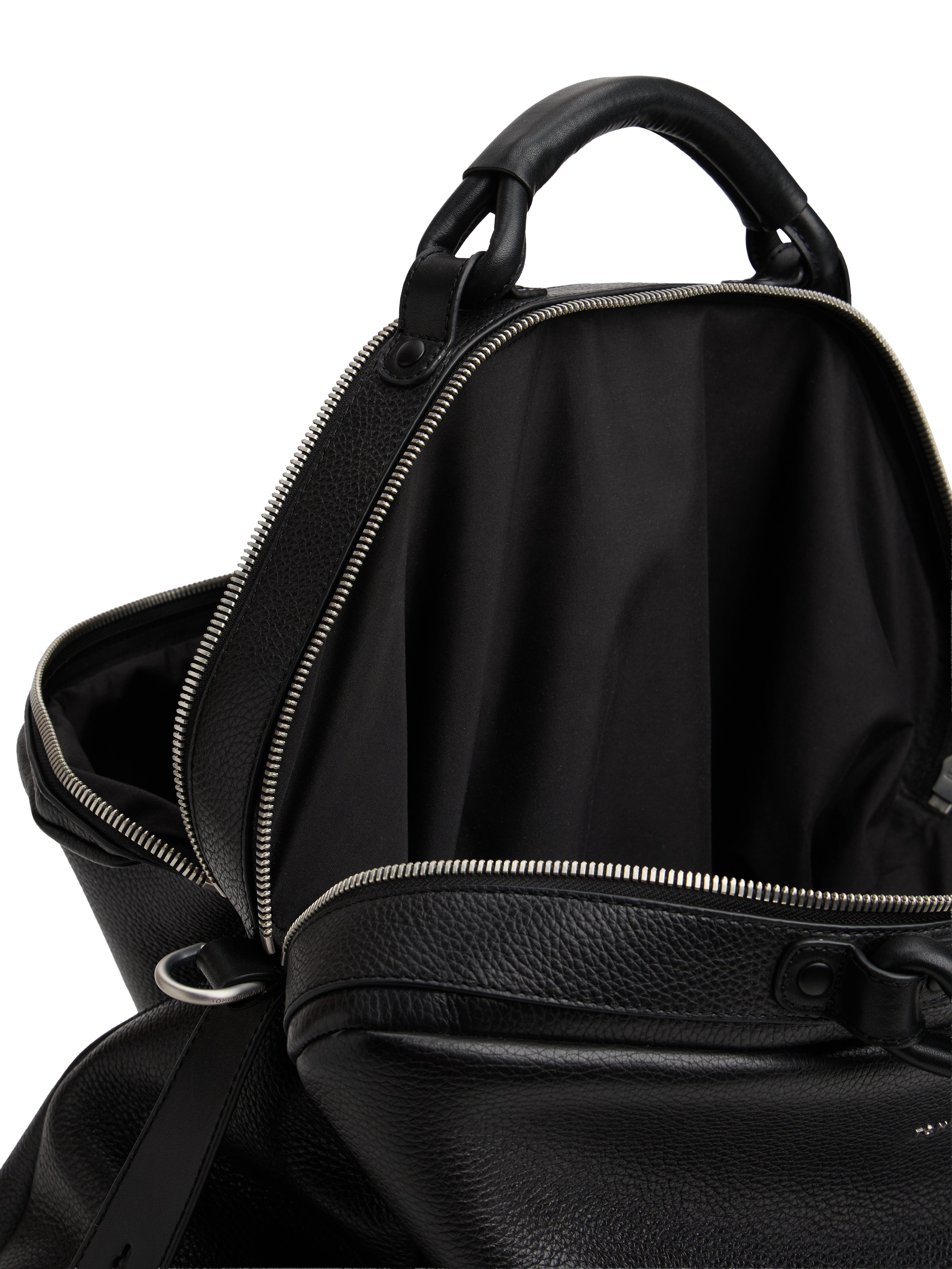 Tommy Hilfiger Weekender »TH PREMUM LEATHER DUFFLE« , Men Reisetasche, Freitzeittasche mit Logoschriftzug