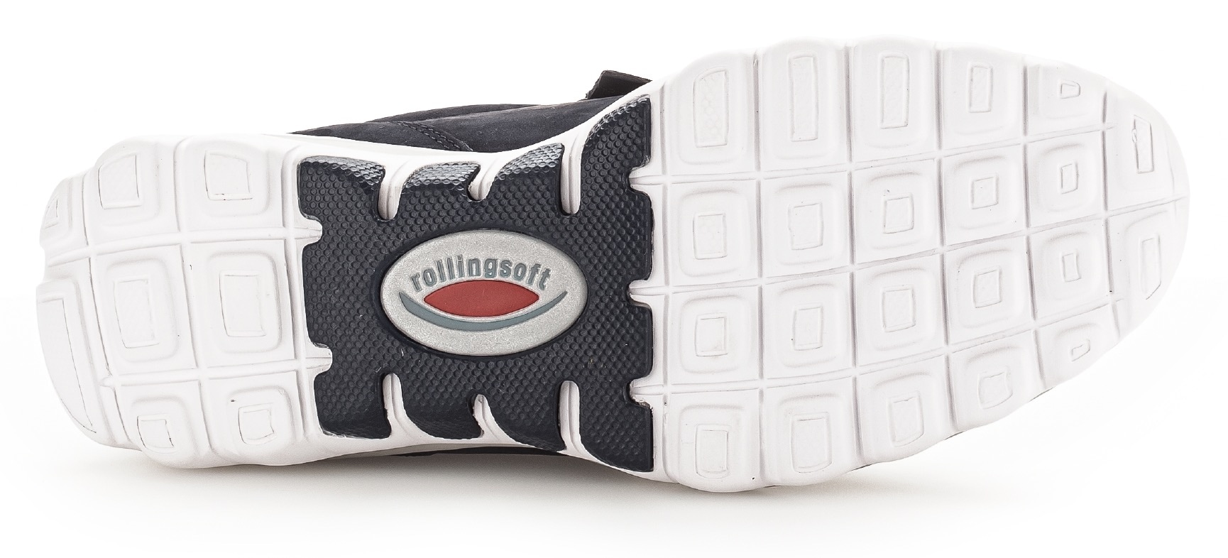 Gabor Rollingsoft Keilsneaker, Freizeitschuh, Halbschuh, Schnürschuh mit OPTIFIT-Wechselfußbett