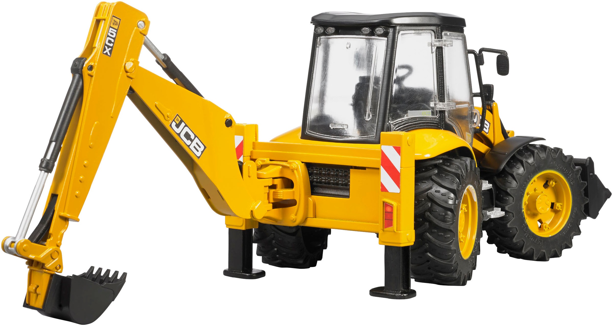 Bruder® Spielzeug-Bagger »JCB 5CX eco Baggerlader 41 cm (02454)«, Made in Europe