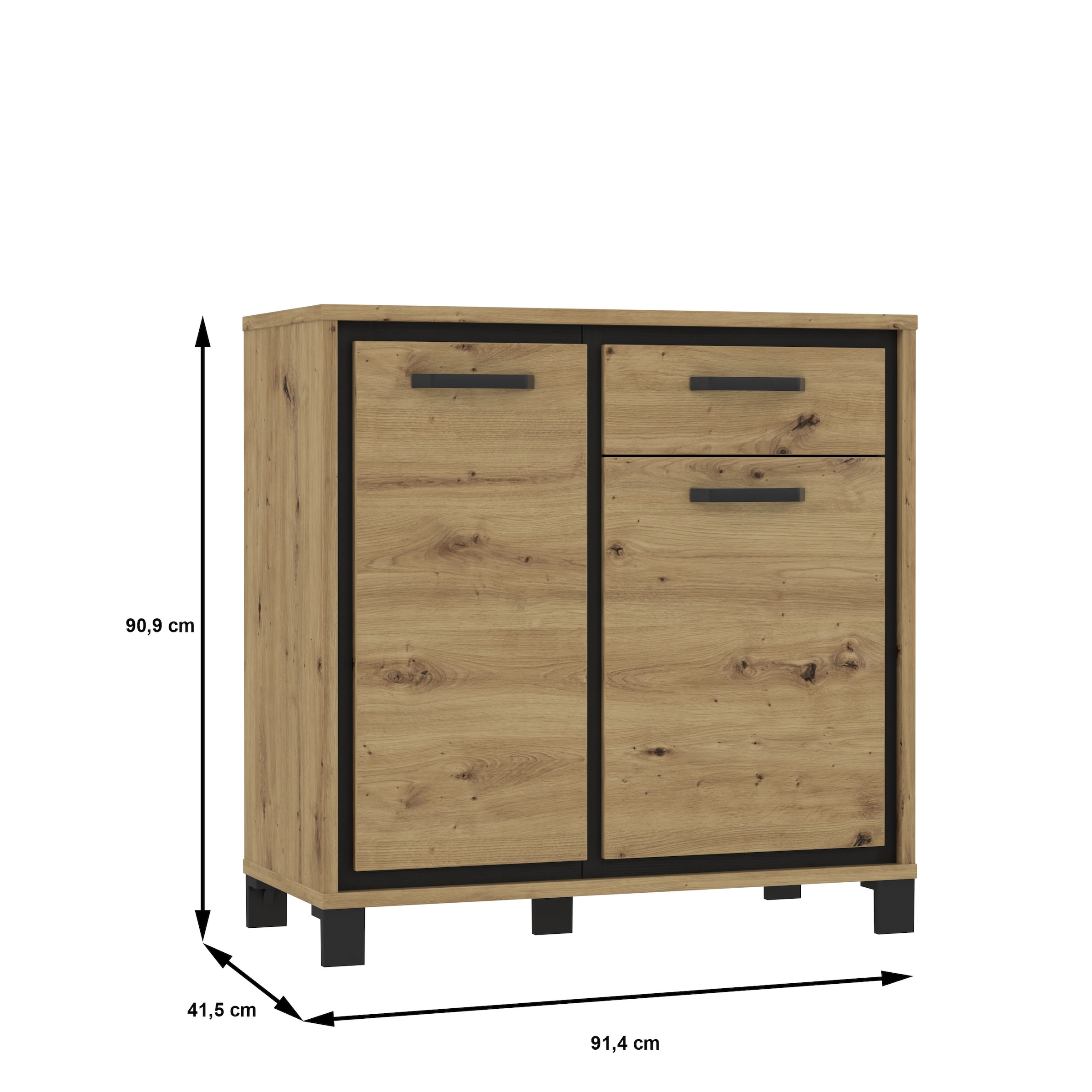 FORTE Kommode »Trondheim«, Breite 91 cm