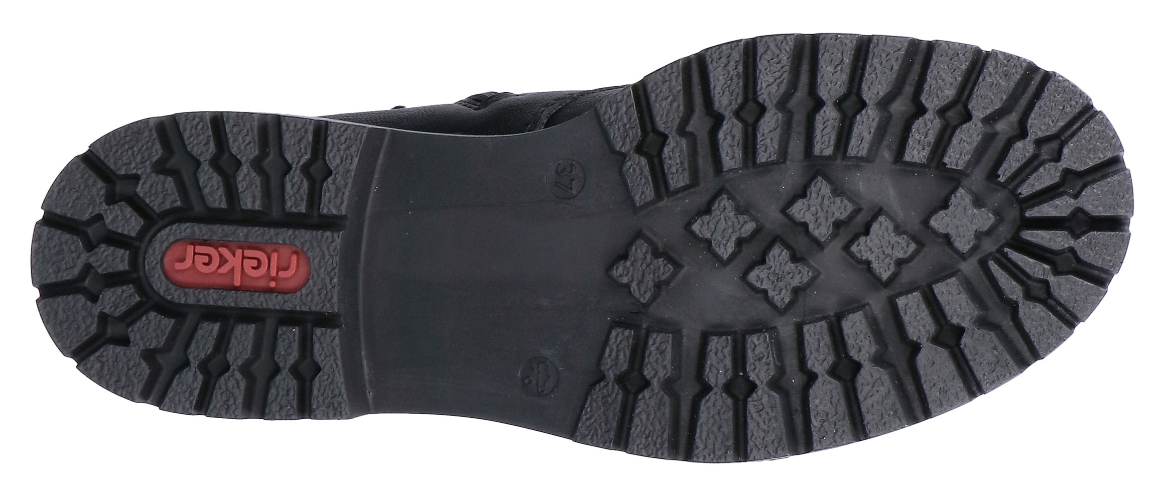 Rieker Winterstiefelette  Schnürboots, Schnürstiefelette, Profilsohle, mit Innenreißverschluss