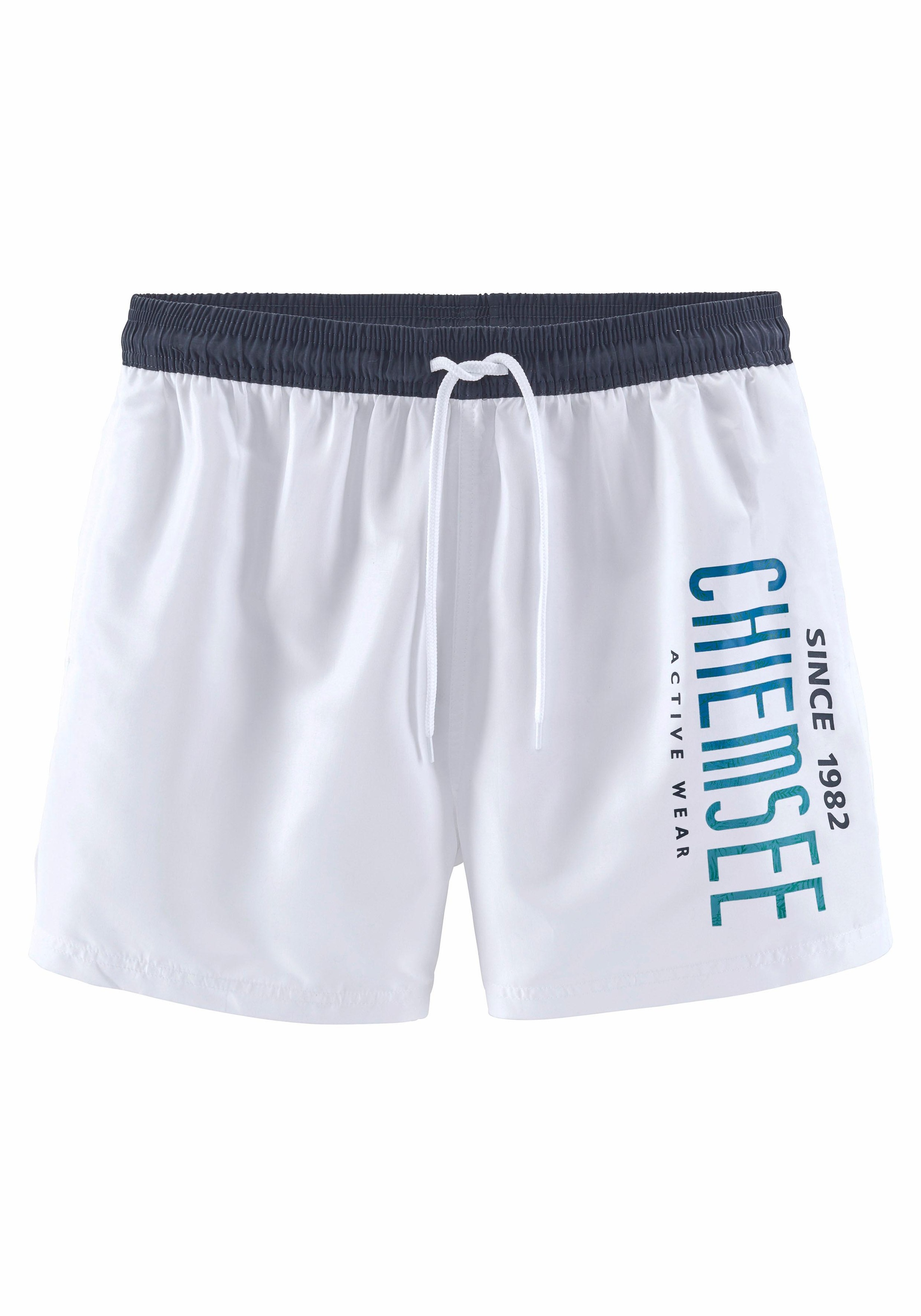 2. Bild von Chiemsee Badeshorts, mit kontrastfarbenem Bund