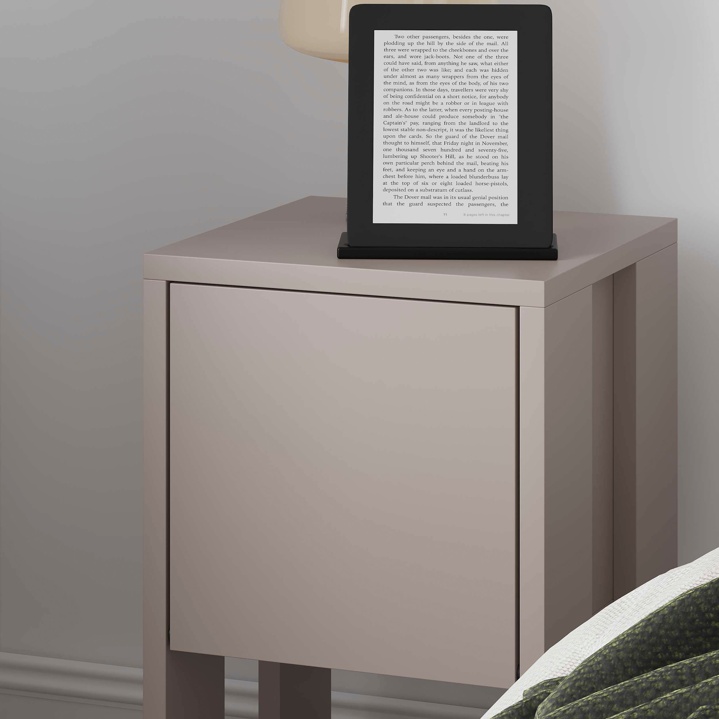 Decortie Nachttisch »EMA NACHTTISCH«, (Packung, 1 St.), Leichte Montage, Lagerung, Platzsparend