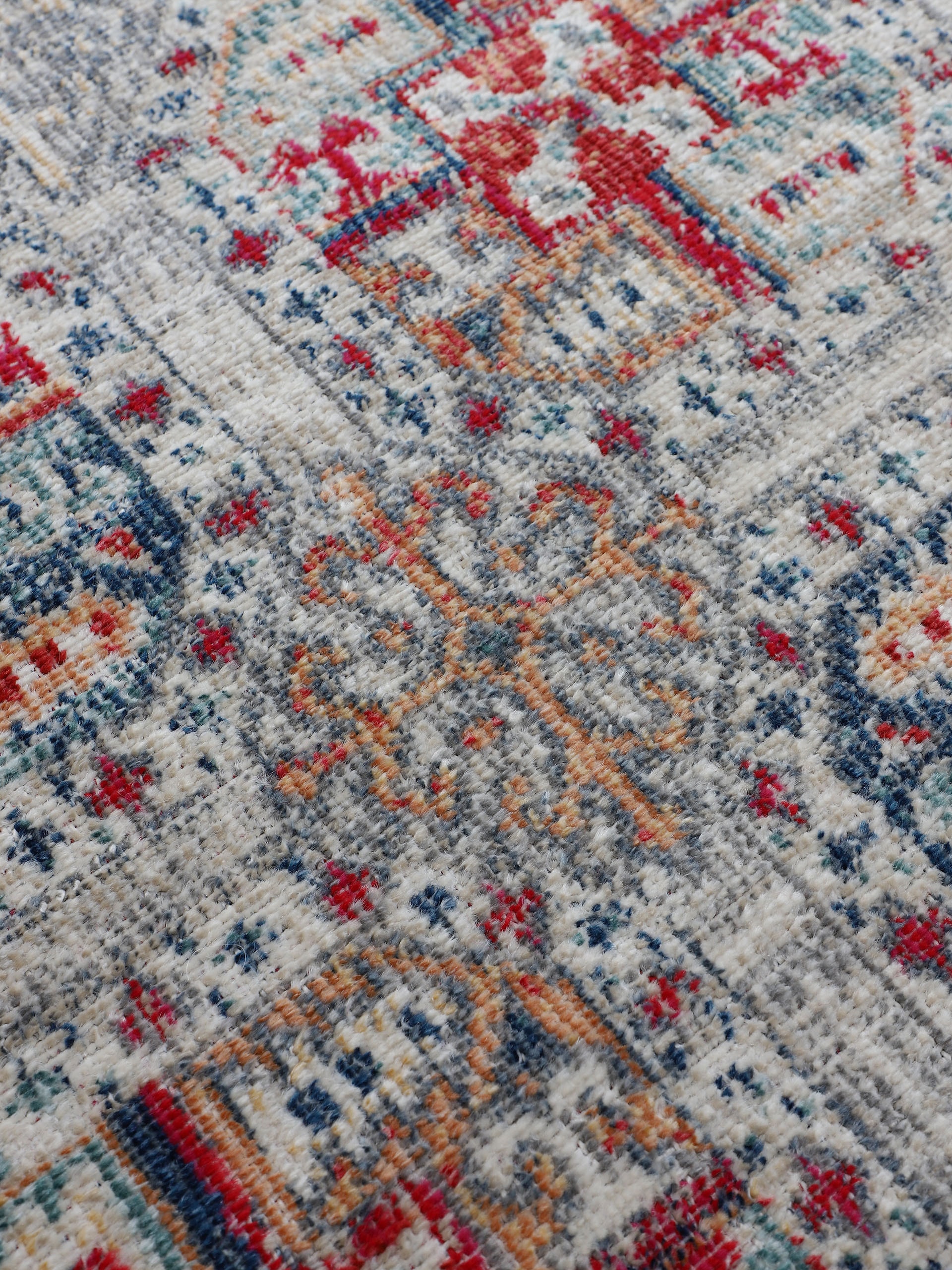 carpetfine Teppich »Mahal«, rechteckig, 3 mm Höhe, Orient Vintage Look